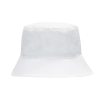 Twill Bucket Hat in white
