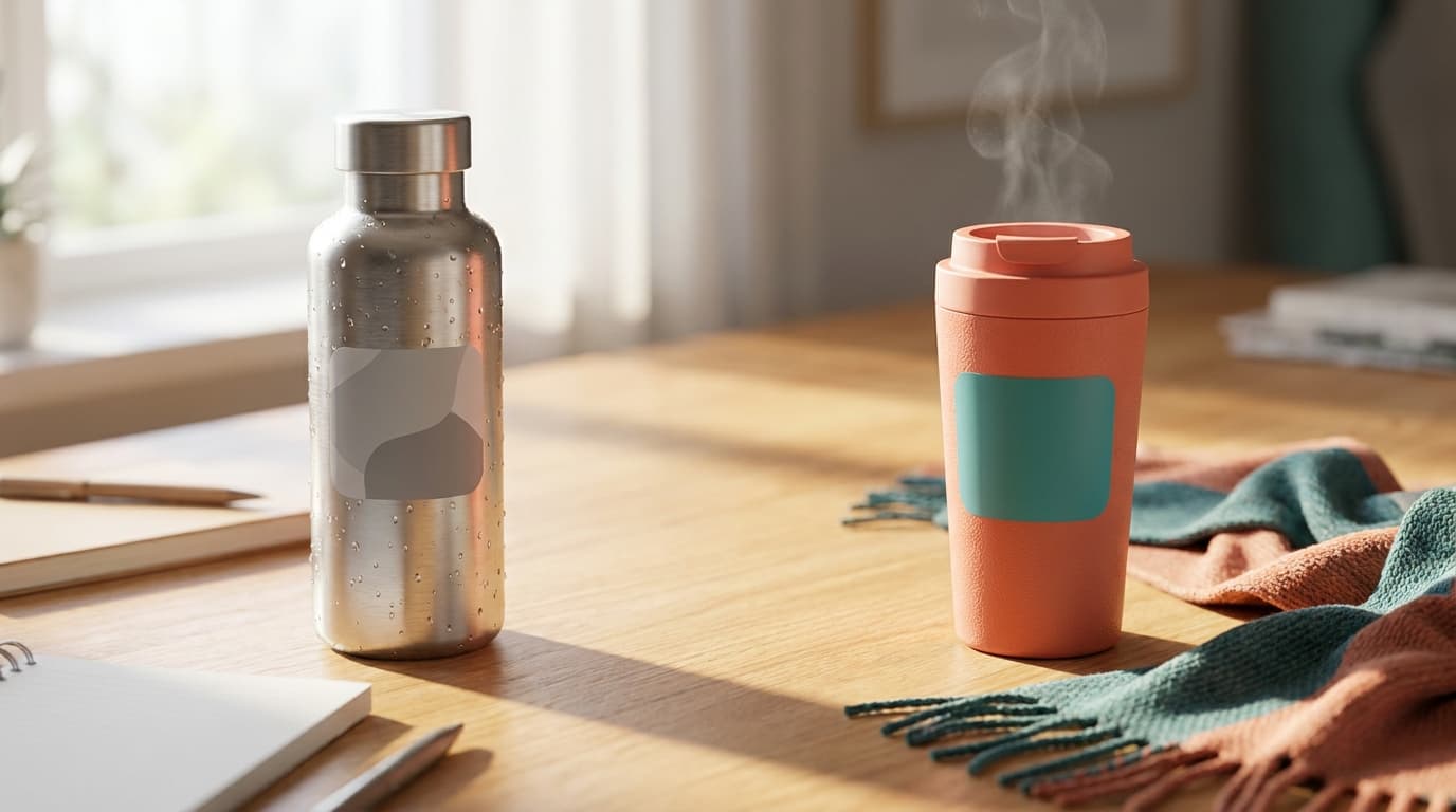 Branded Water Bottles vs Travel Mugs: Which Gets More Brand Exposure?
