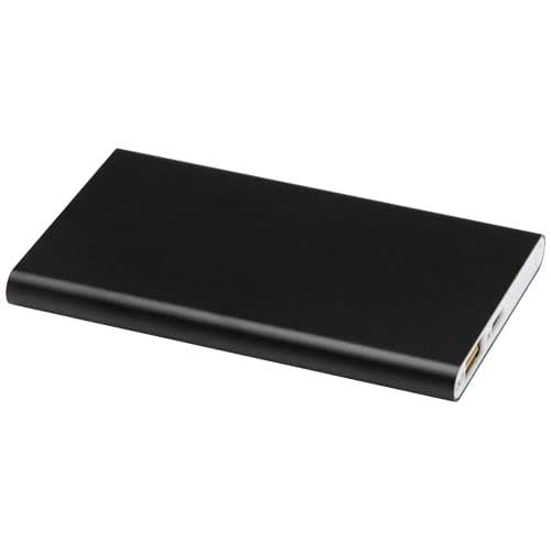 Promotional power banks made from aluminium with custom branding options.