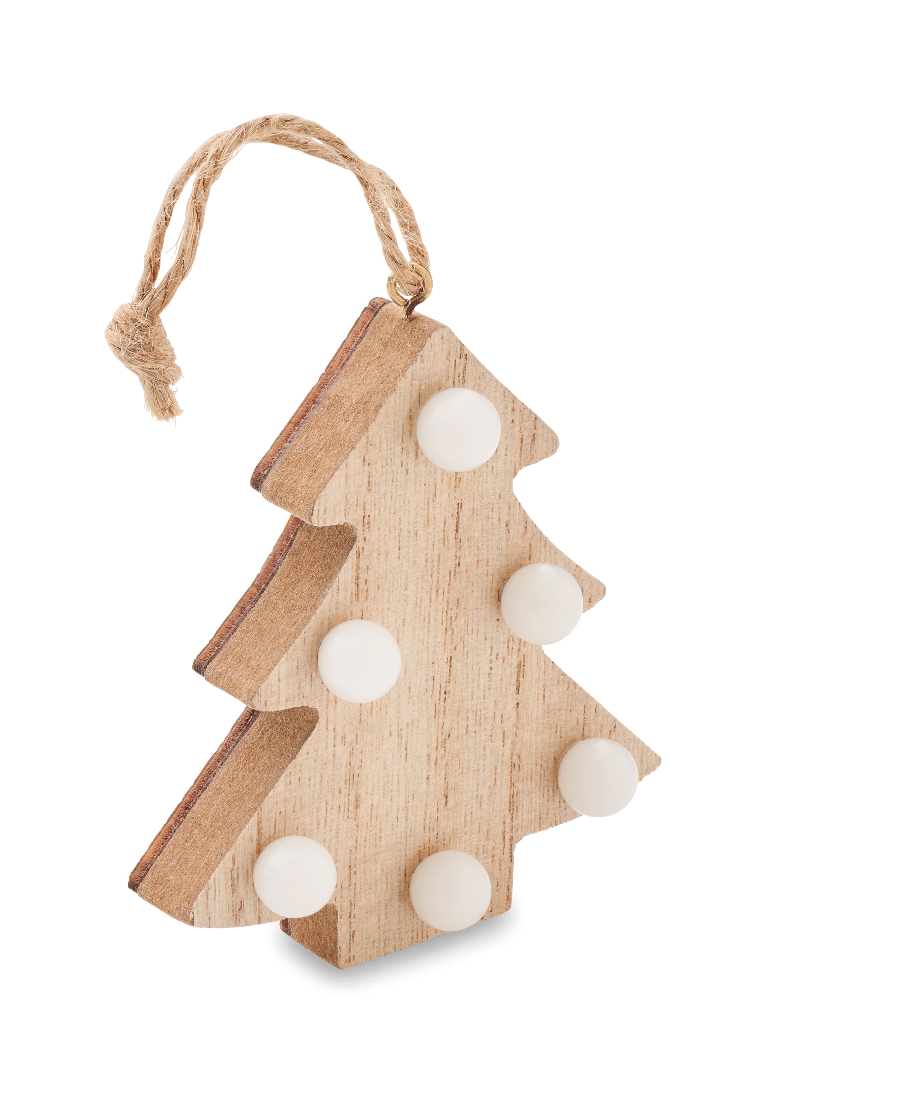 Wooden Weed Tree With Lights