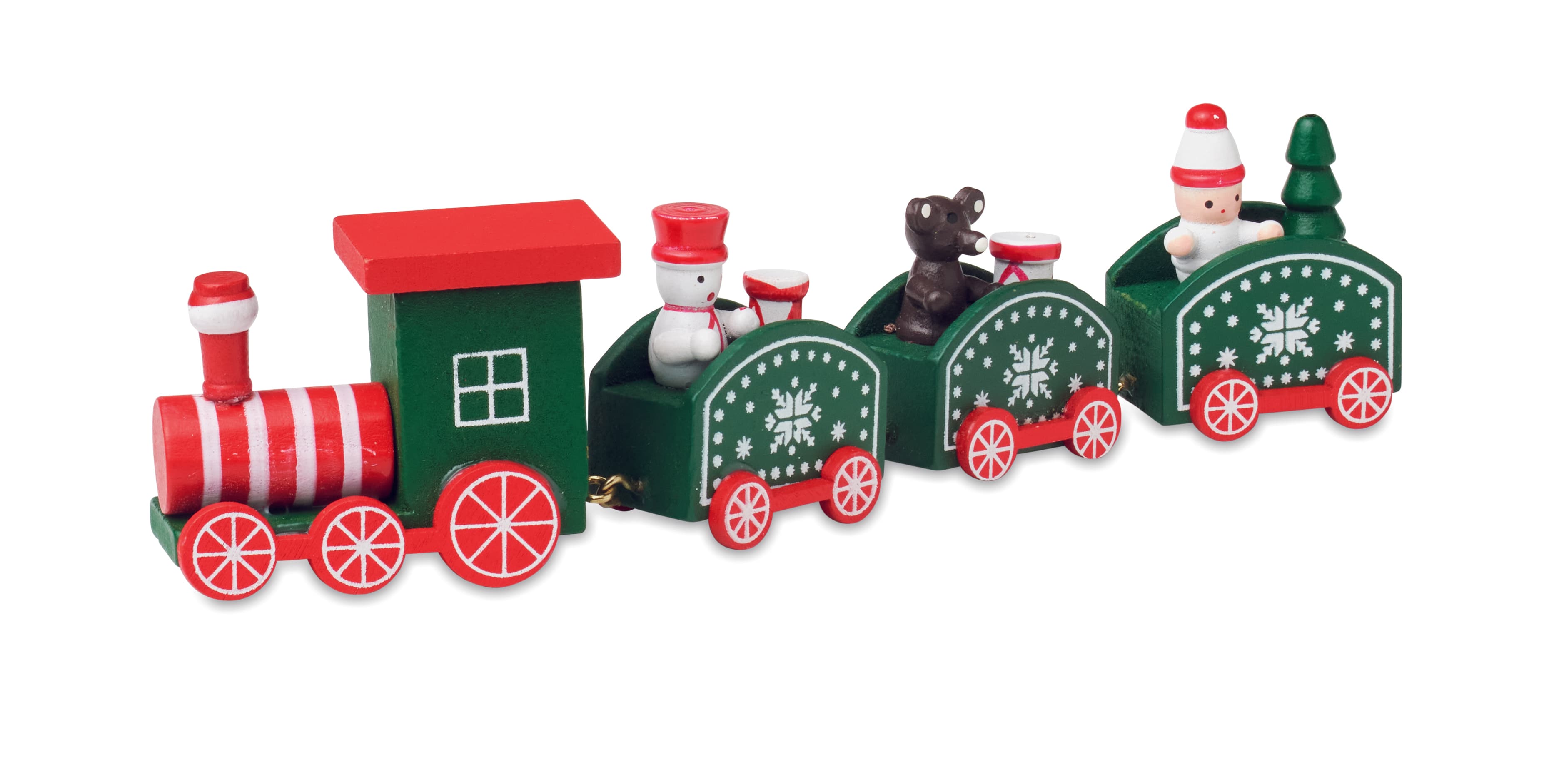 Wooden Christmas Train