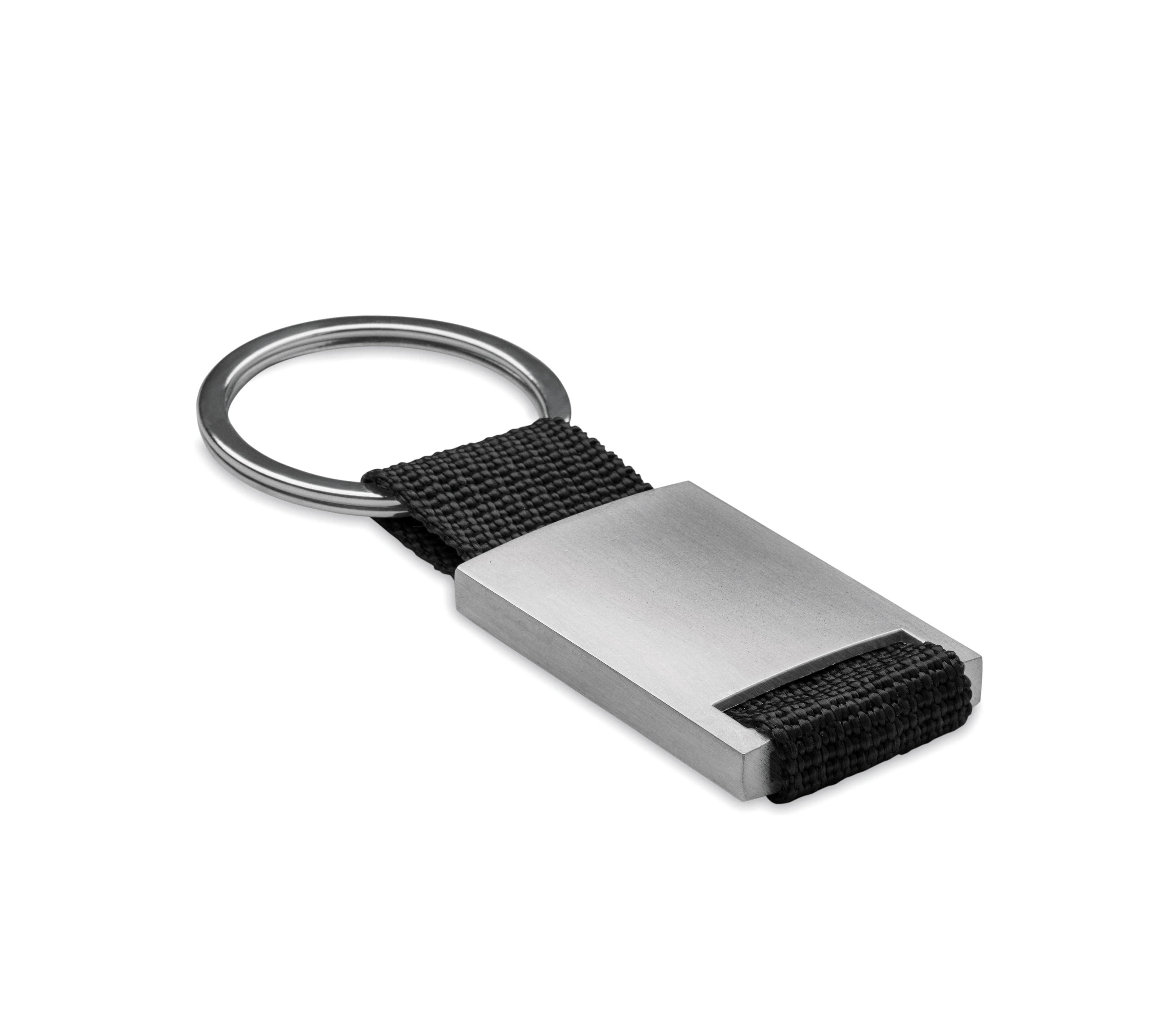 Metal Rectangular Key Ring