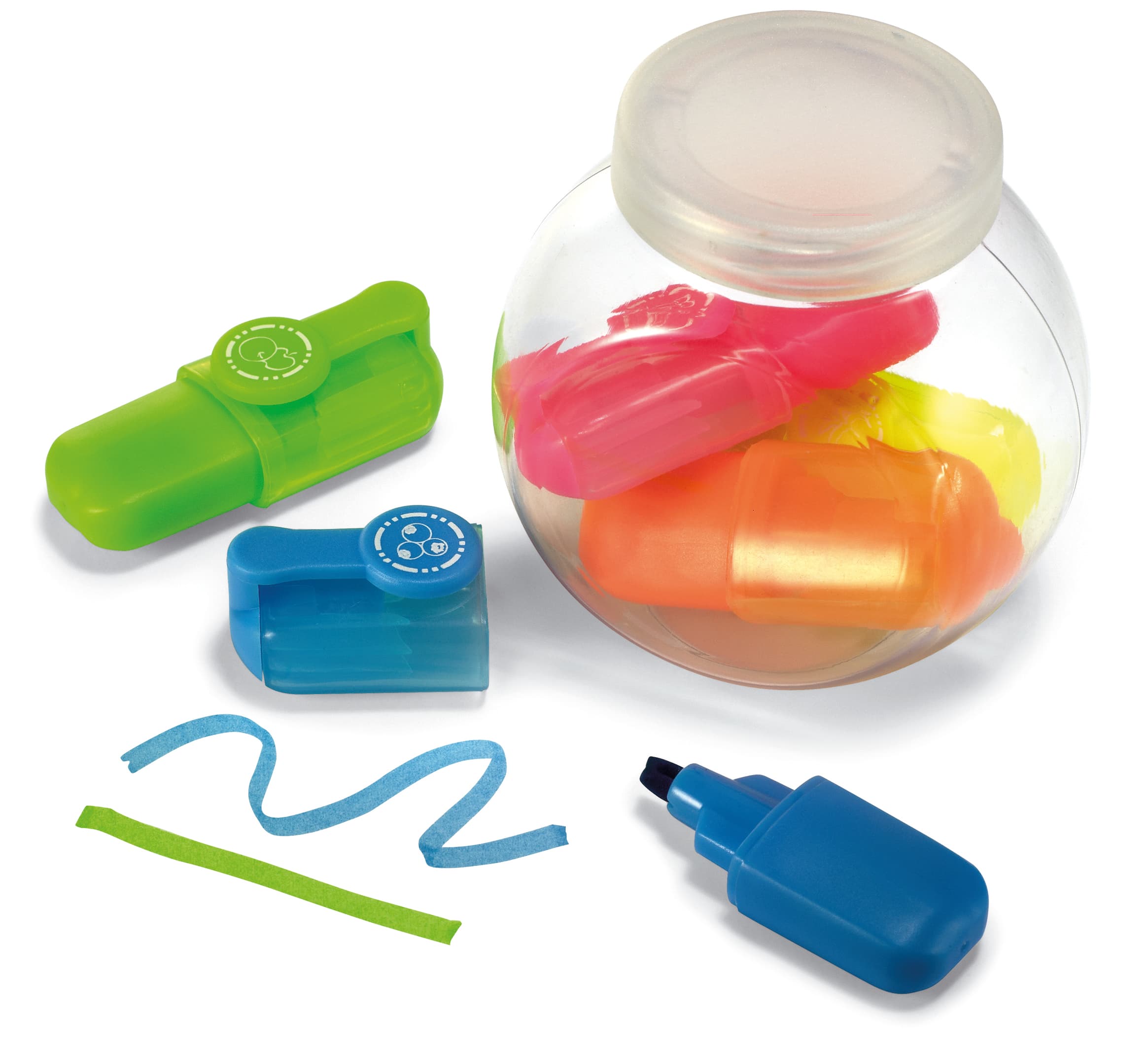 5 Highlighters In Container