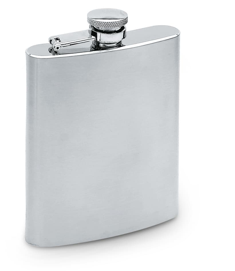 Custom Printed Slim Hip Flask 200ml