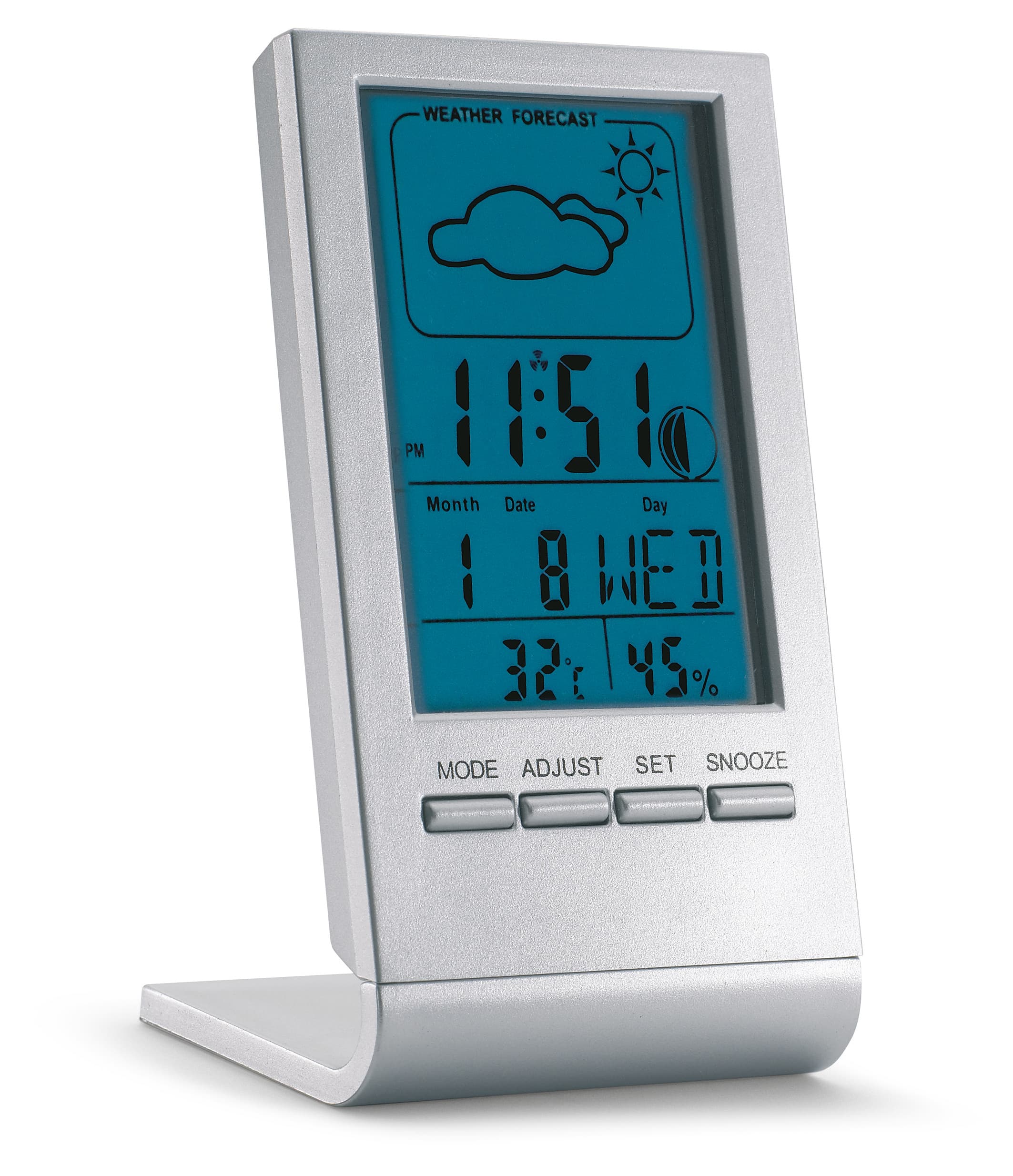 Weather Station With Blue Lcd