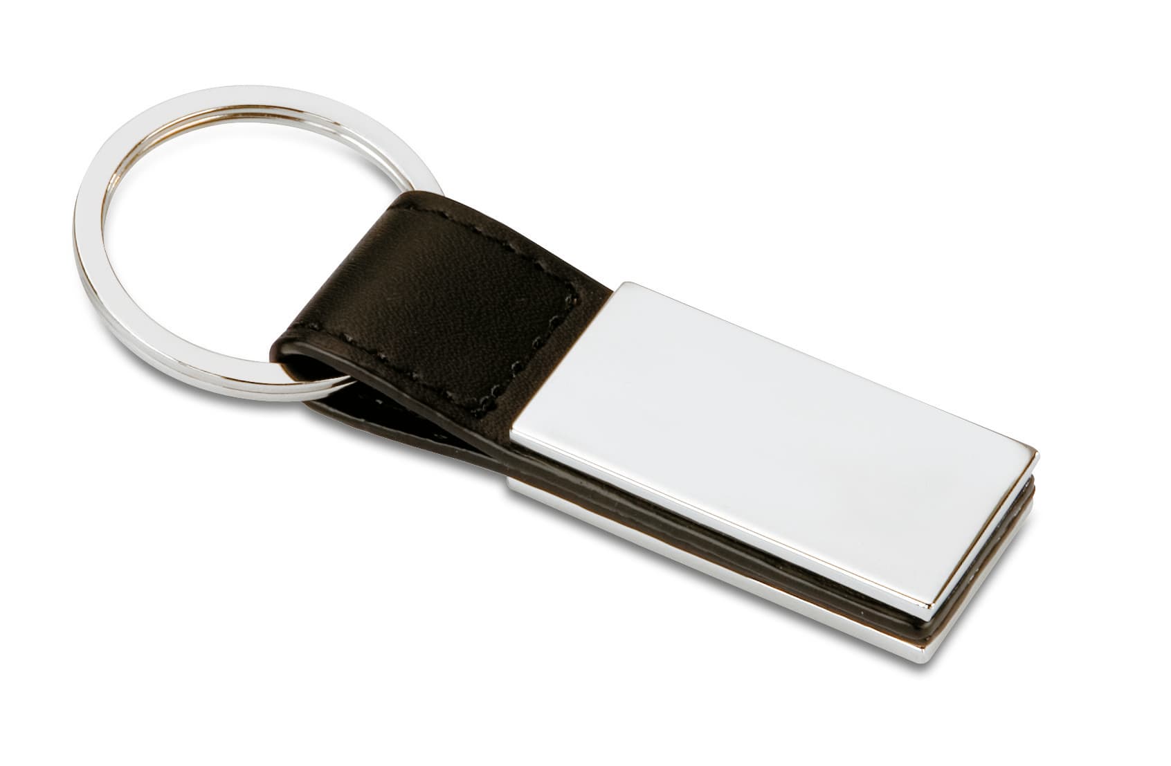 Pu And Metal Key Ring
