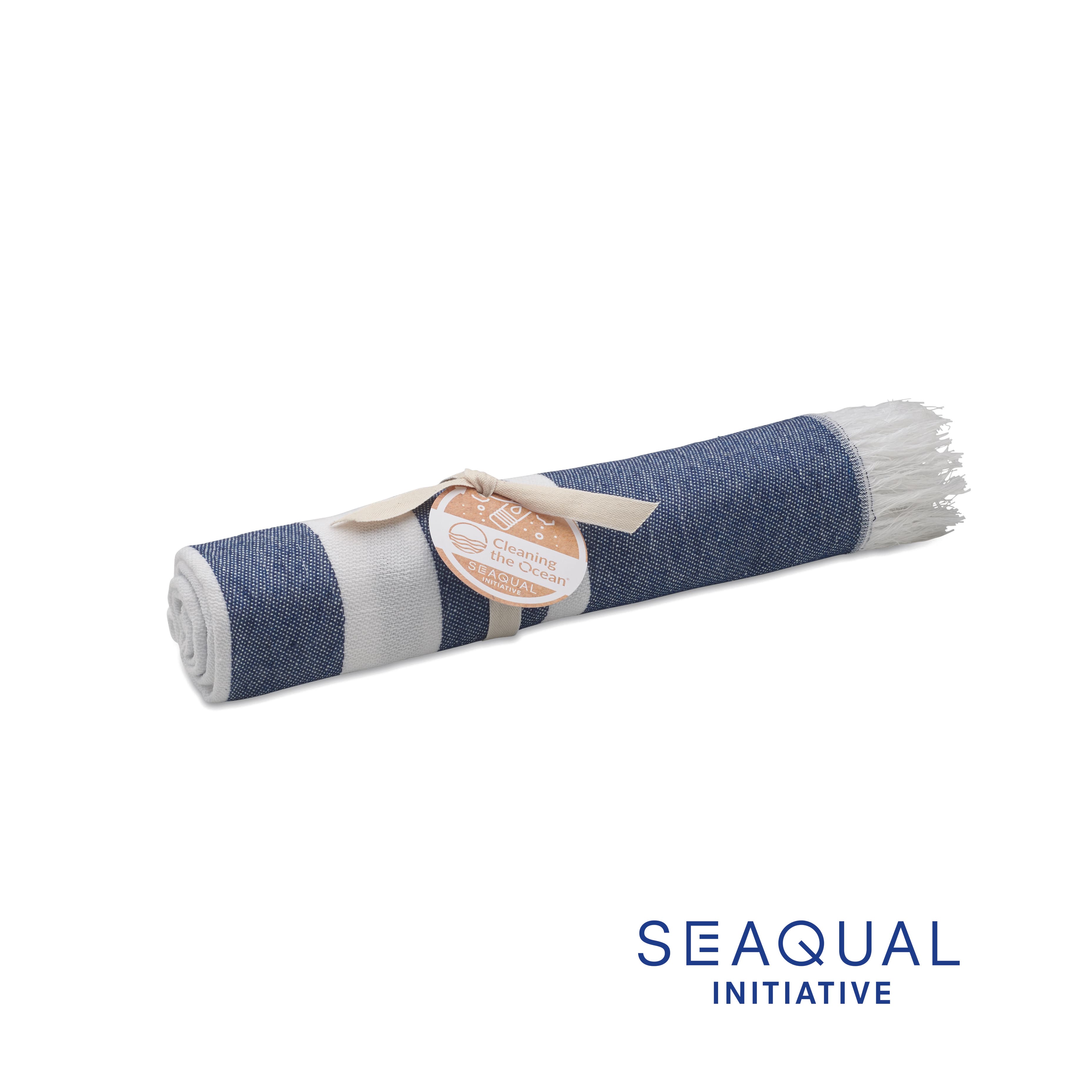 Branded Recycled Seaqual® Hammam Towel 70x140cm