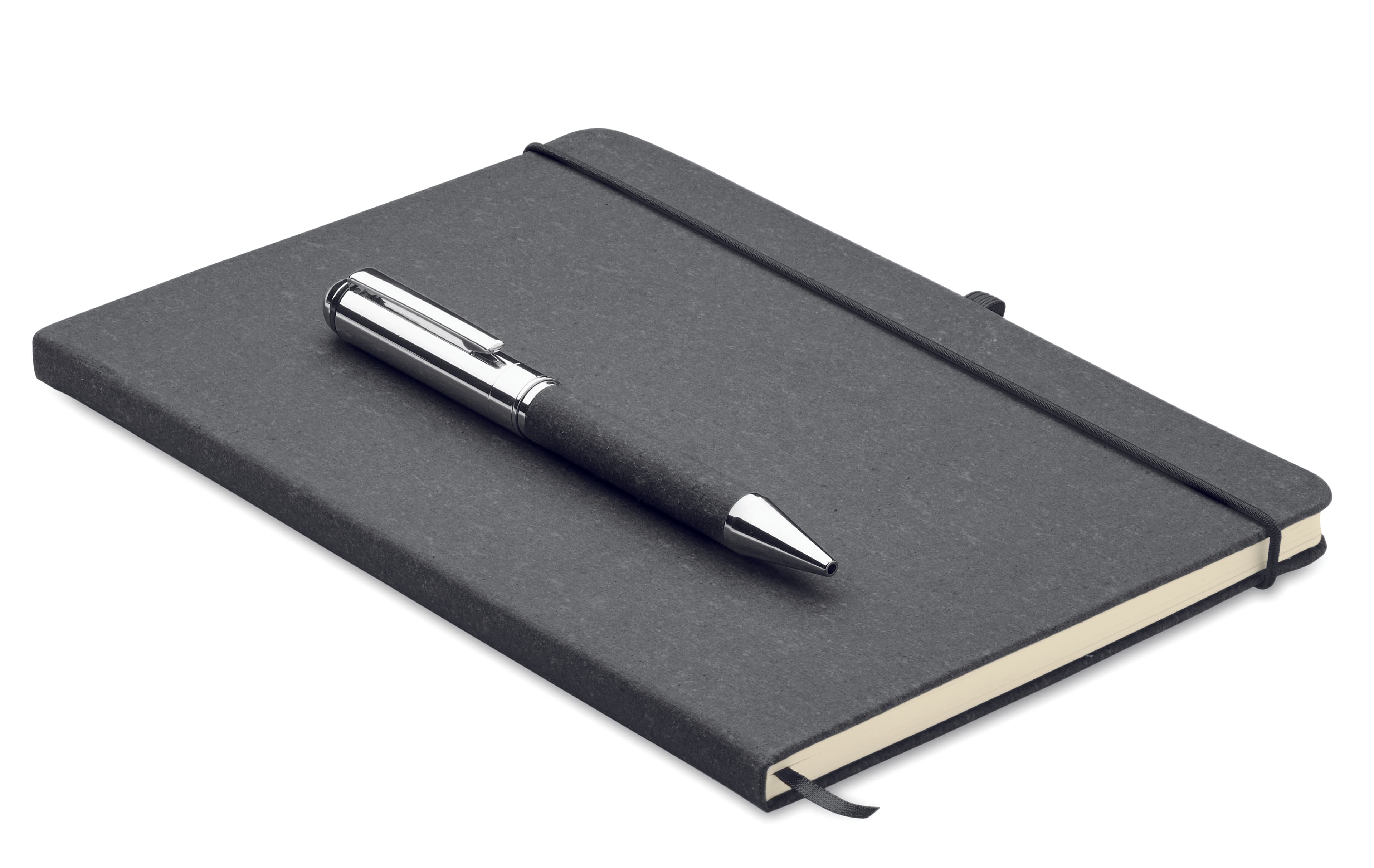 Recycled Leather Notebook Set