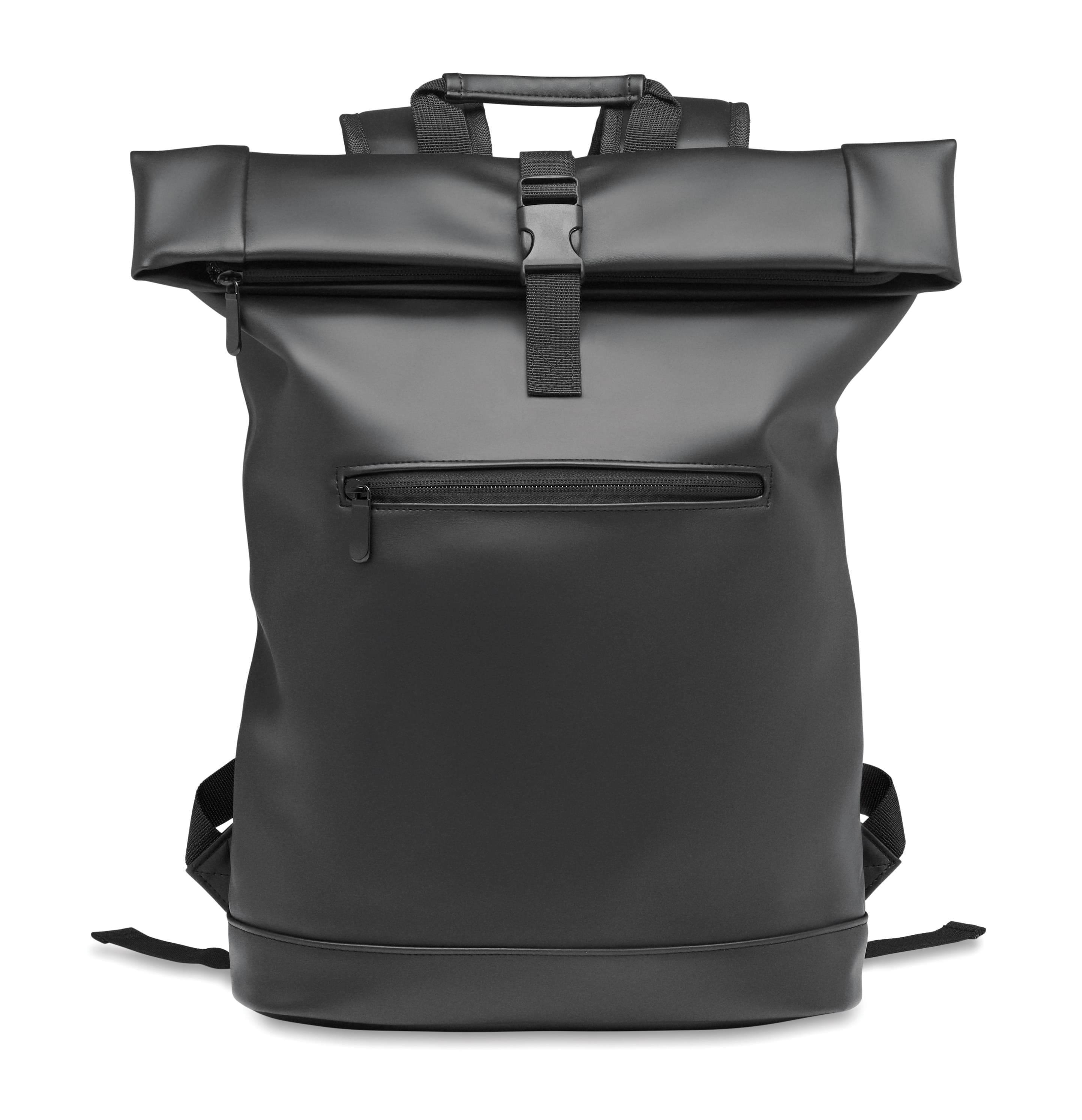 RPET Laptop Pu Rolltop Backpack