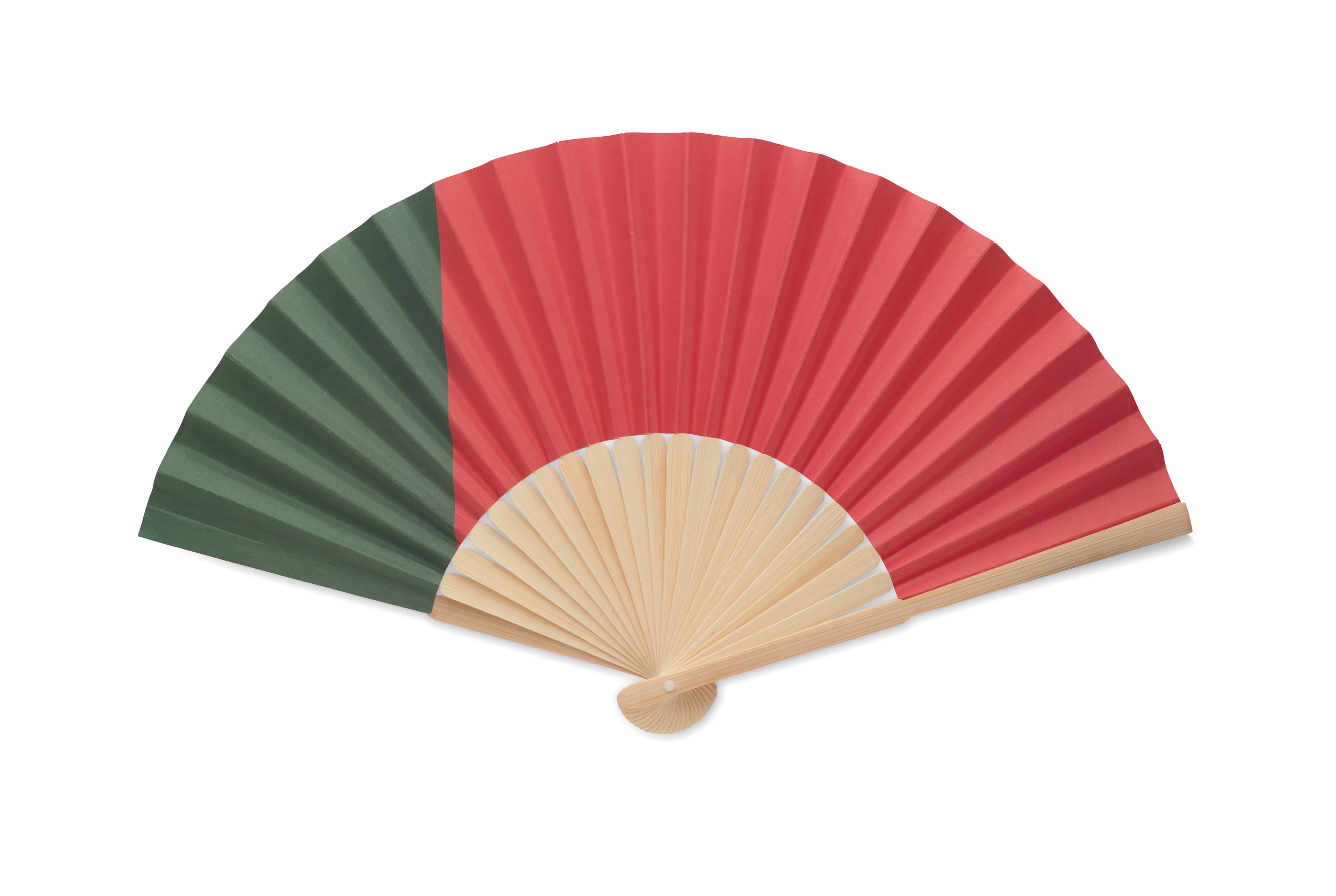 Bamboo Manual Fan Flag Design