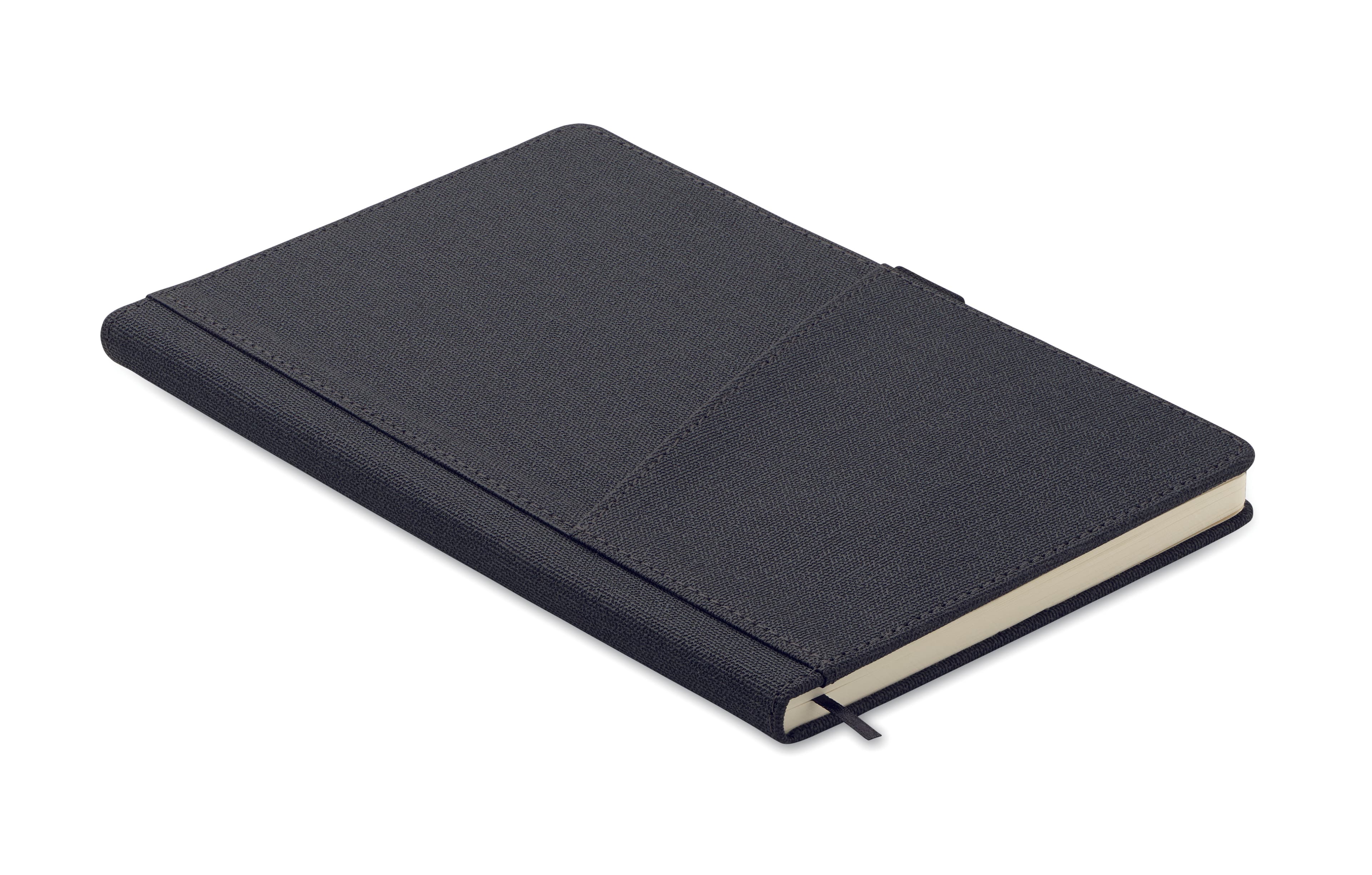 Recycled A5 Notebook Pu Front Pocket