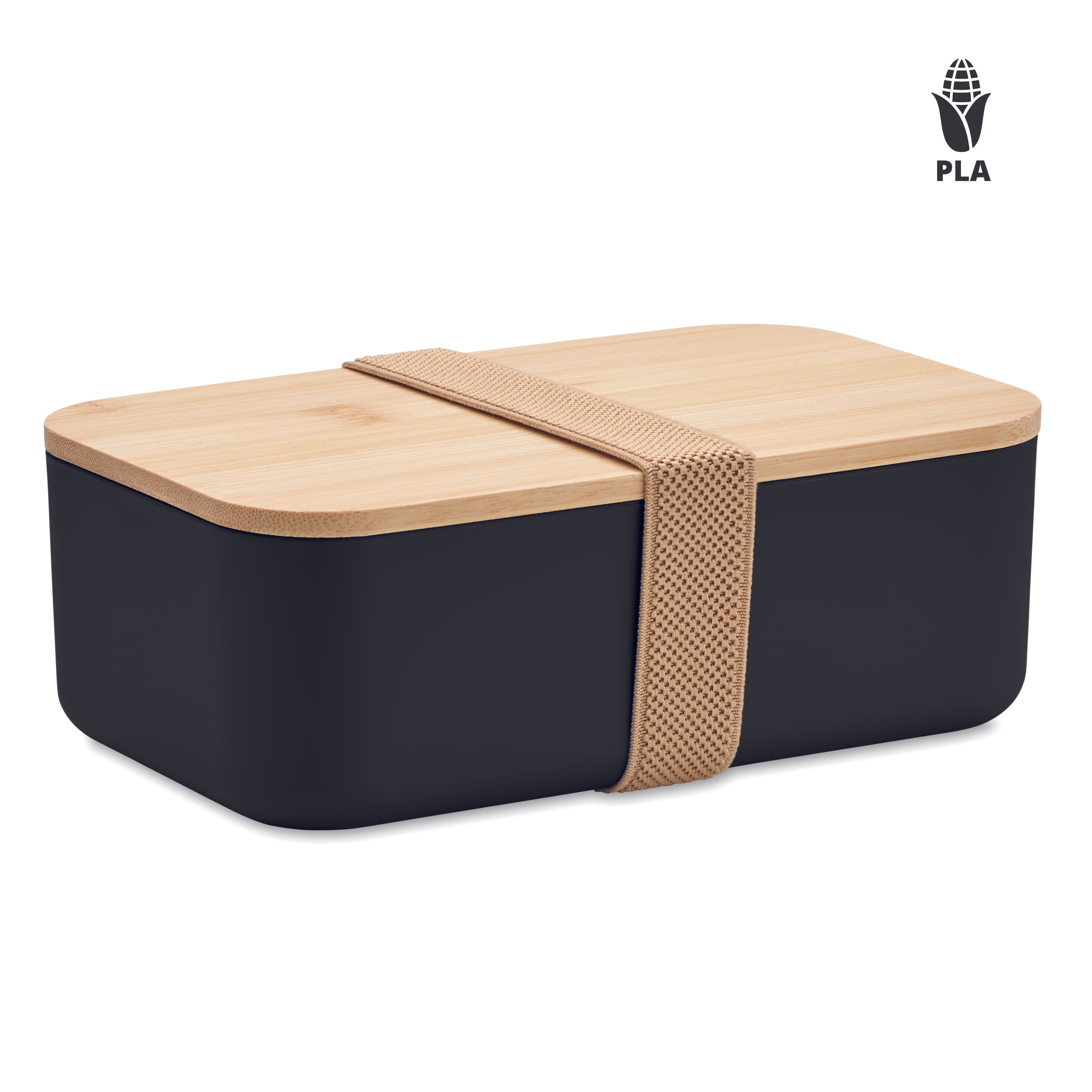 Bamboo RPET Pla Corn Lunch Box 1000ml