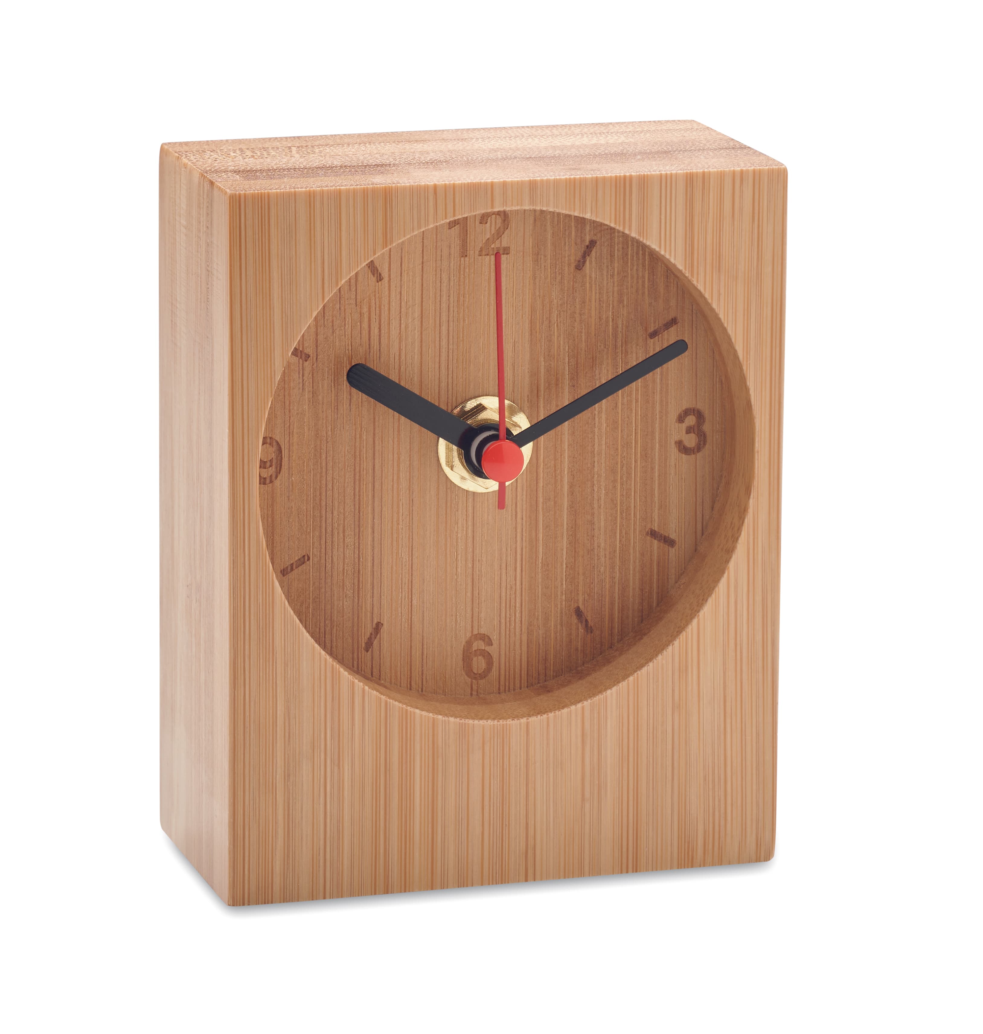 Bamboo Table Clock