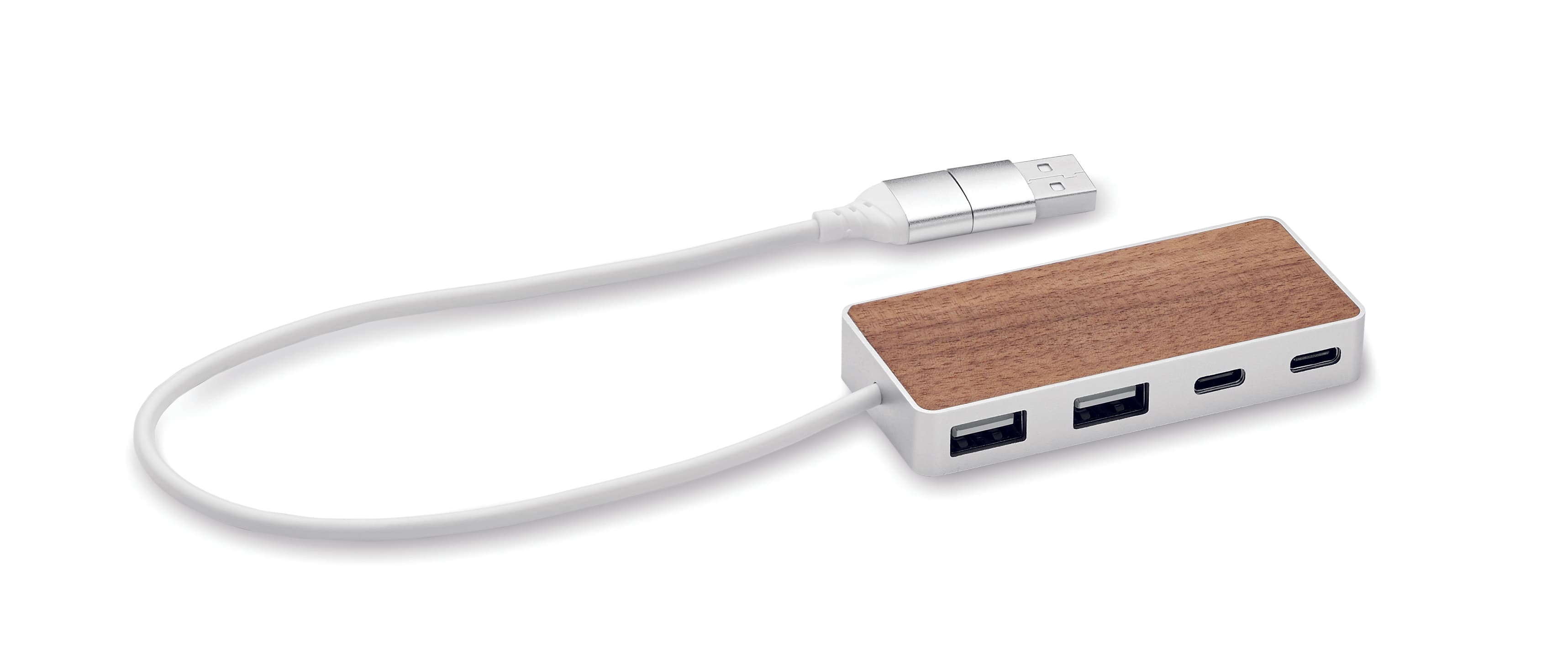 Recycled Usb Hub 4 Ports 27,5 Cm