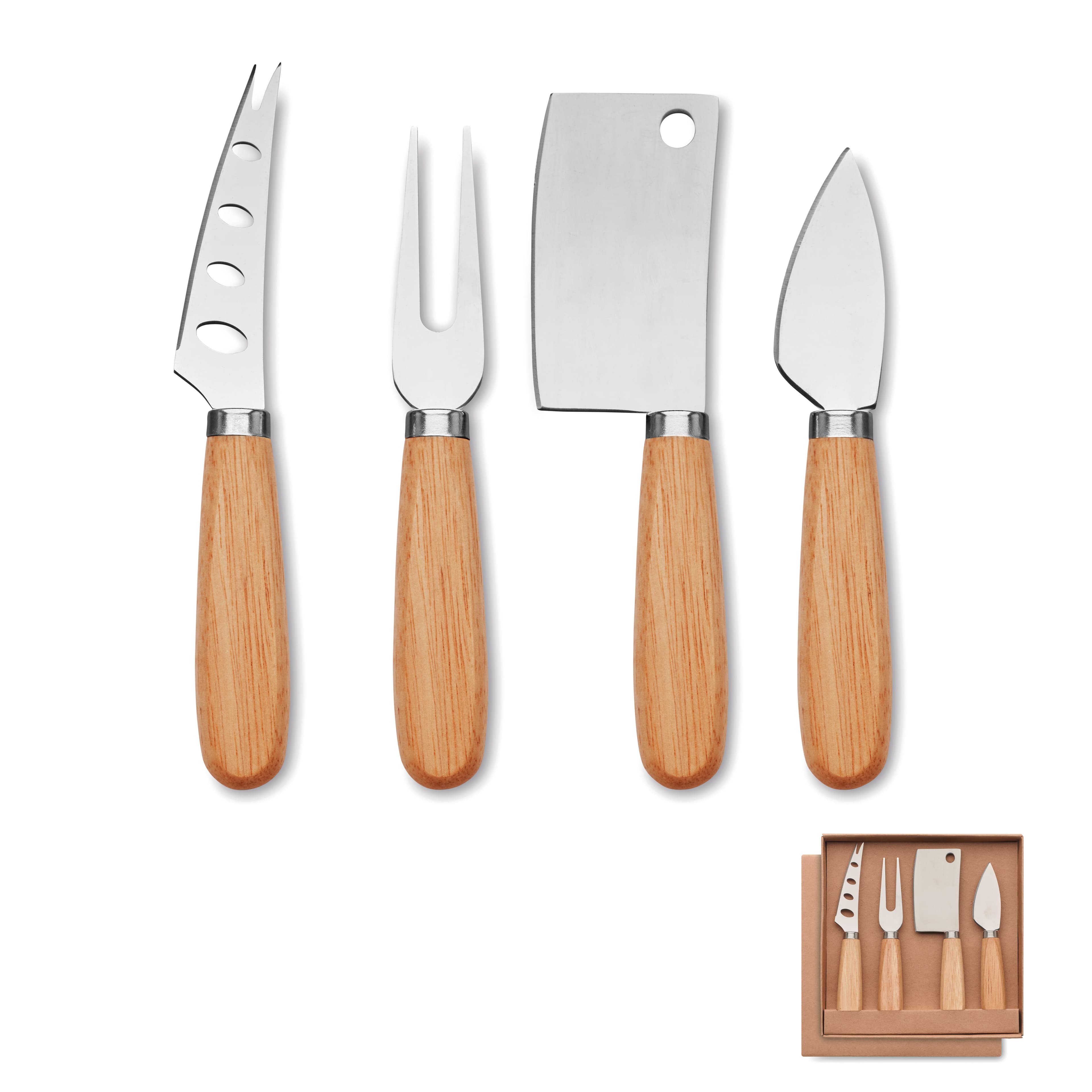 Promotional Set Of 4 Cheese Knives