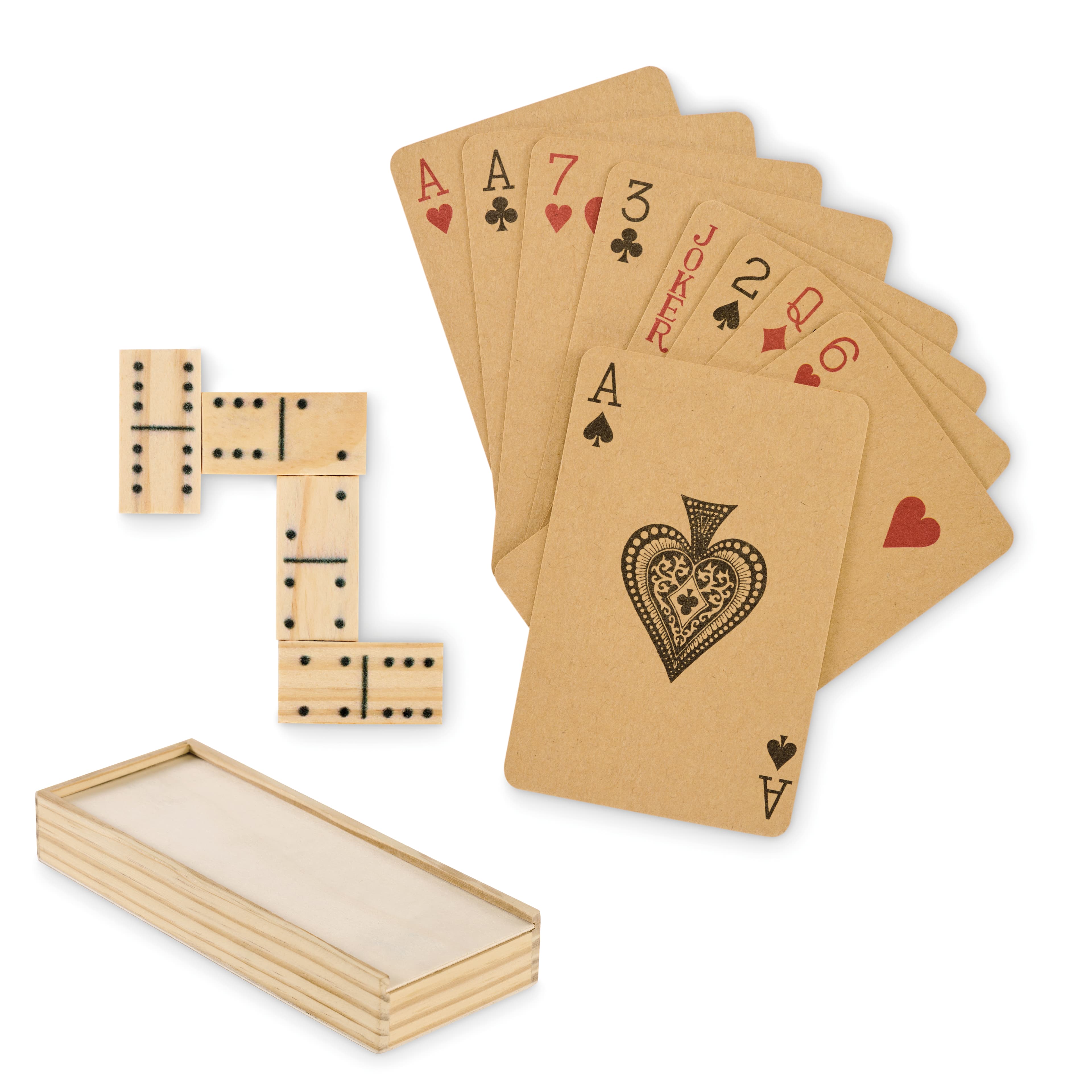 Recycled Domino And Cards Set
