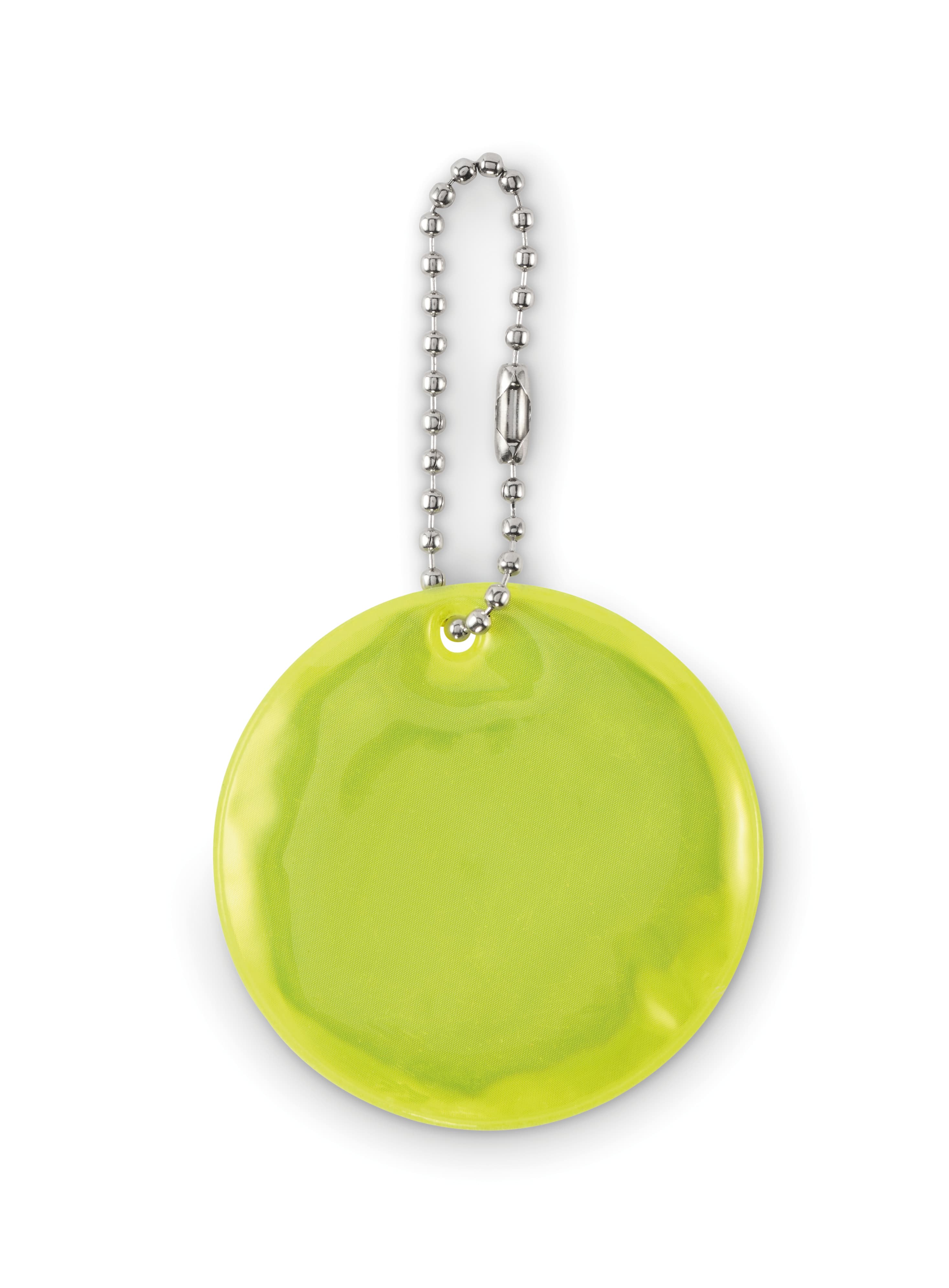 Round Reflective Keyring