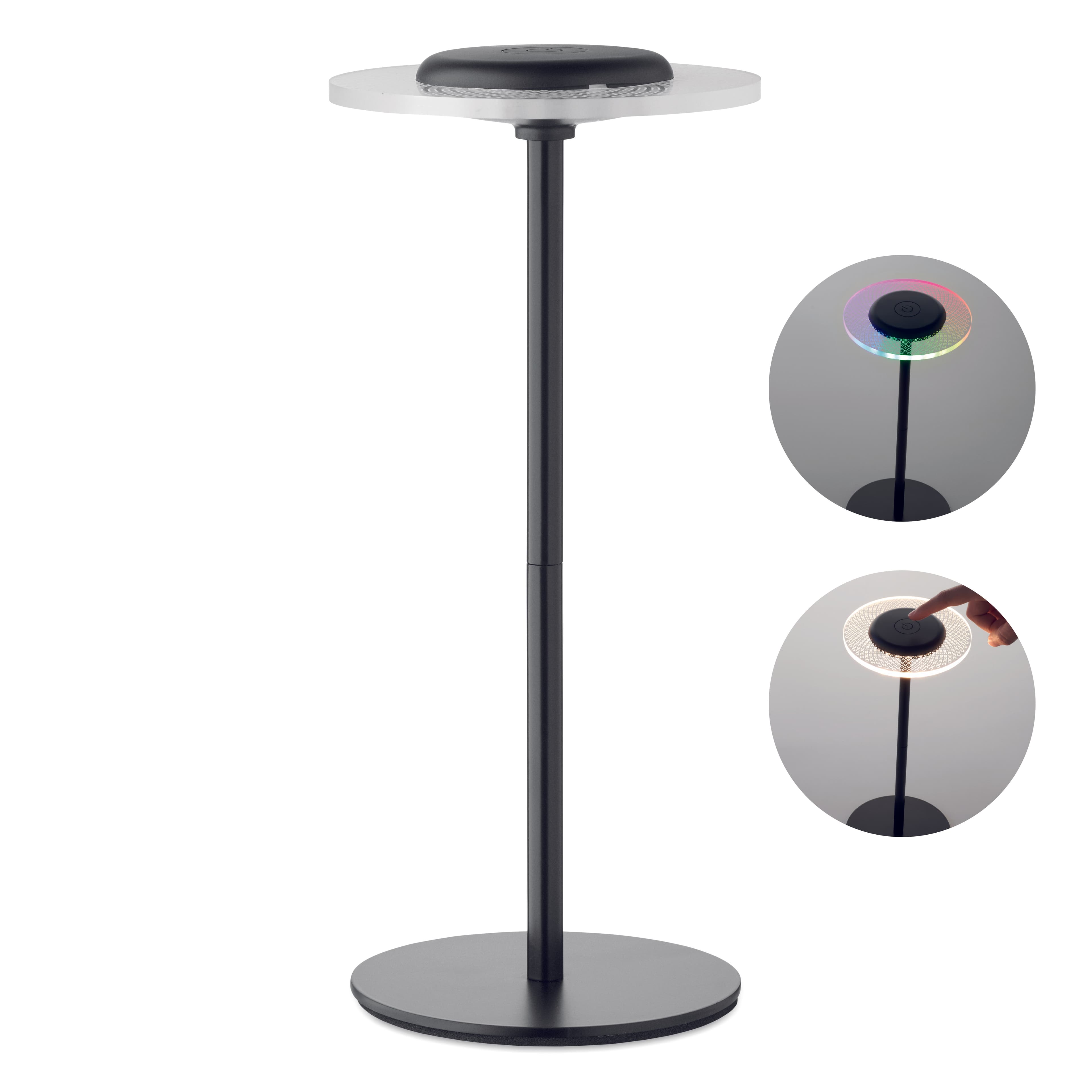 Rechargeable Iron Table Lamp