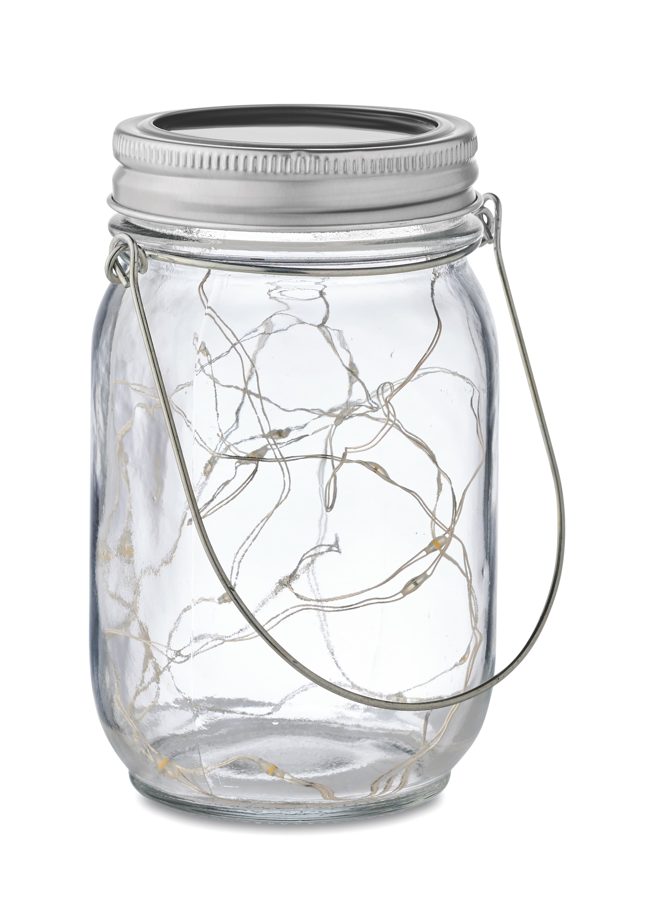 Solar Mason Jar Outdoor Lamp