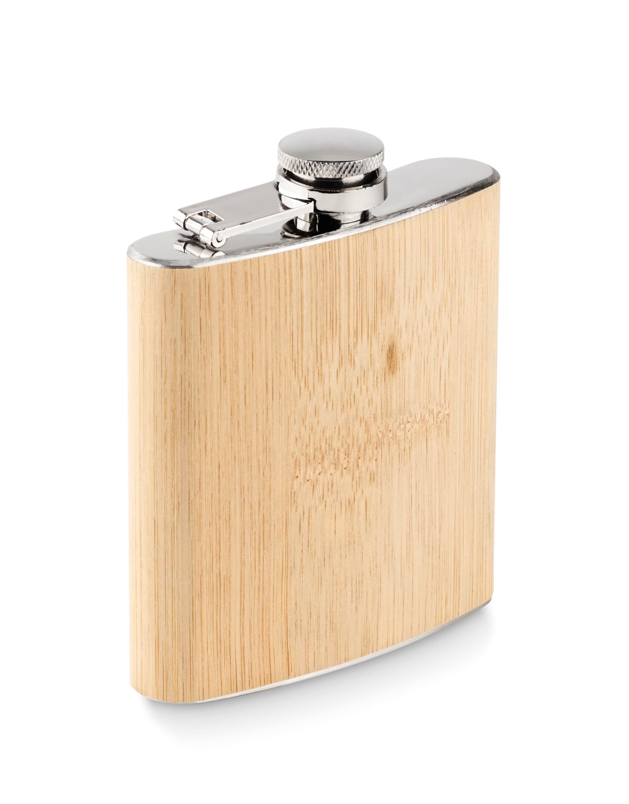 Bamboo Slim Hip Flask 170ml