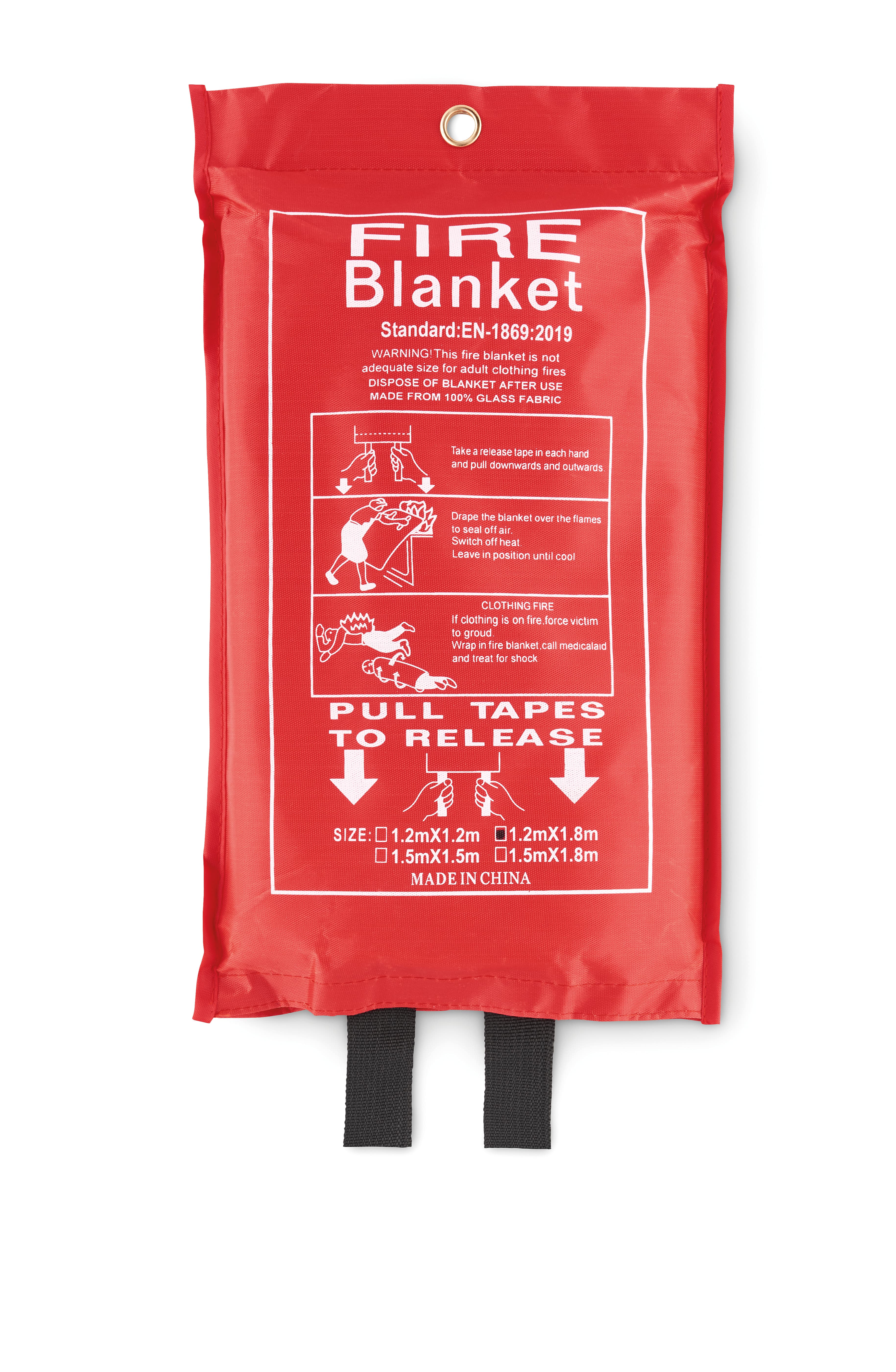 Fire Blanket In Pouch 120x180