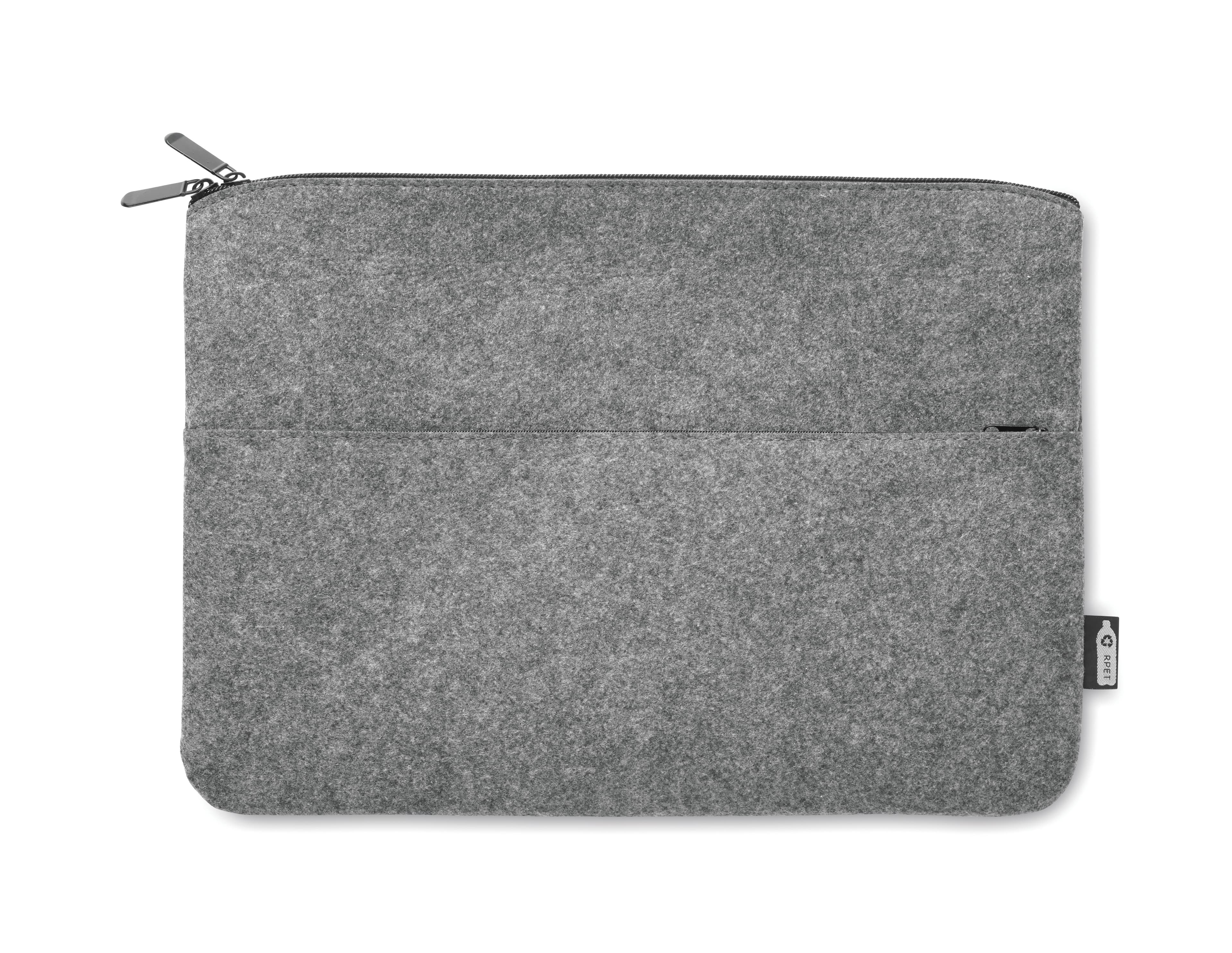 Rpet Felt Zipped Laptop Bag