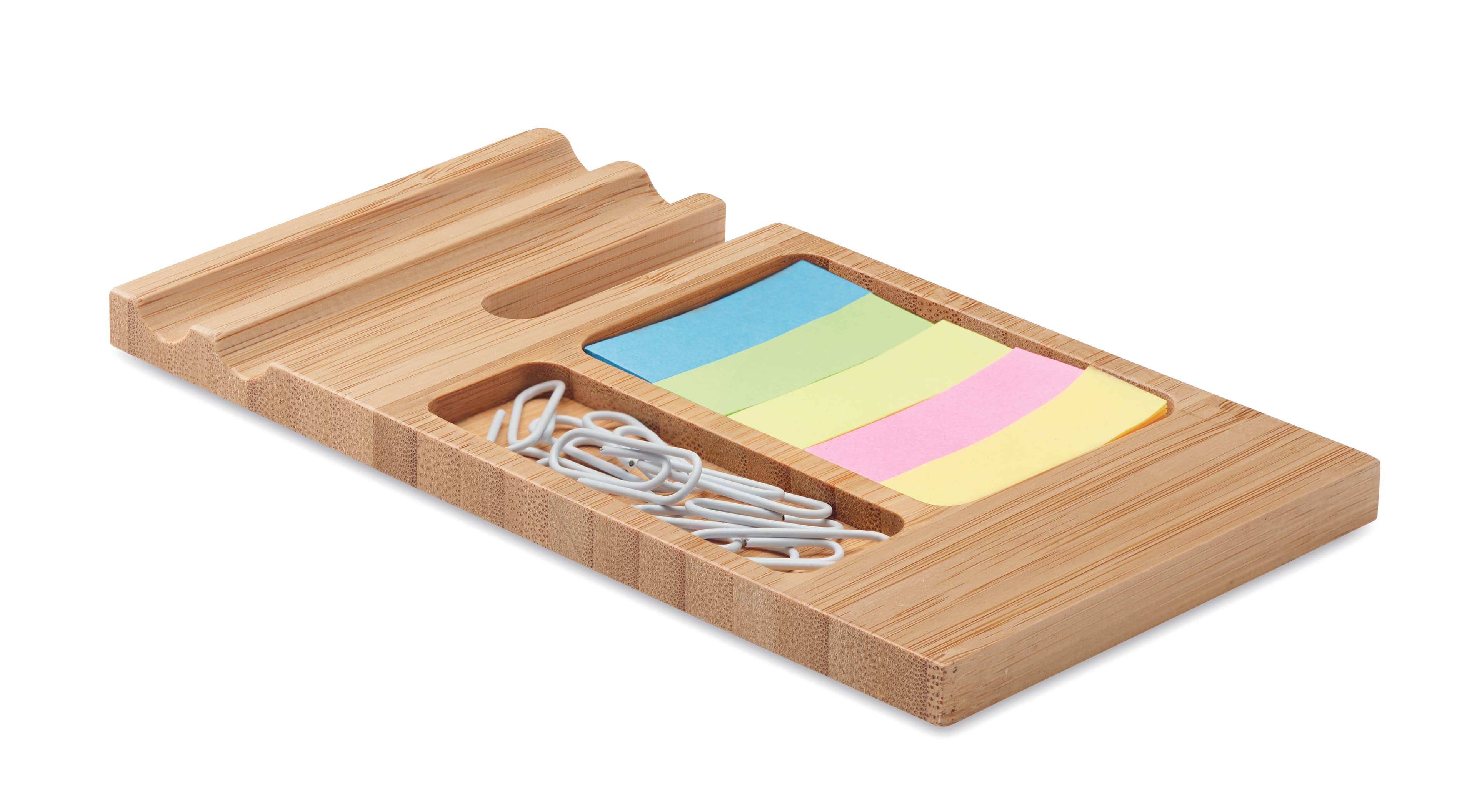 Bamboo Desk Phone Stand
