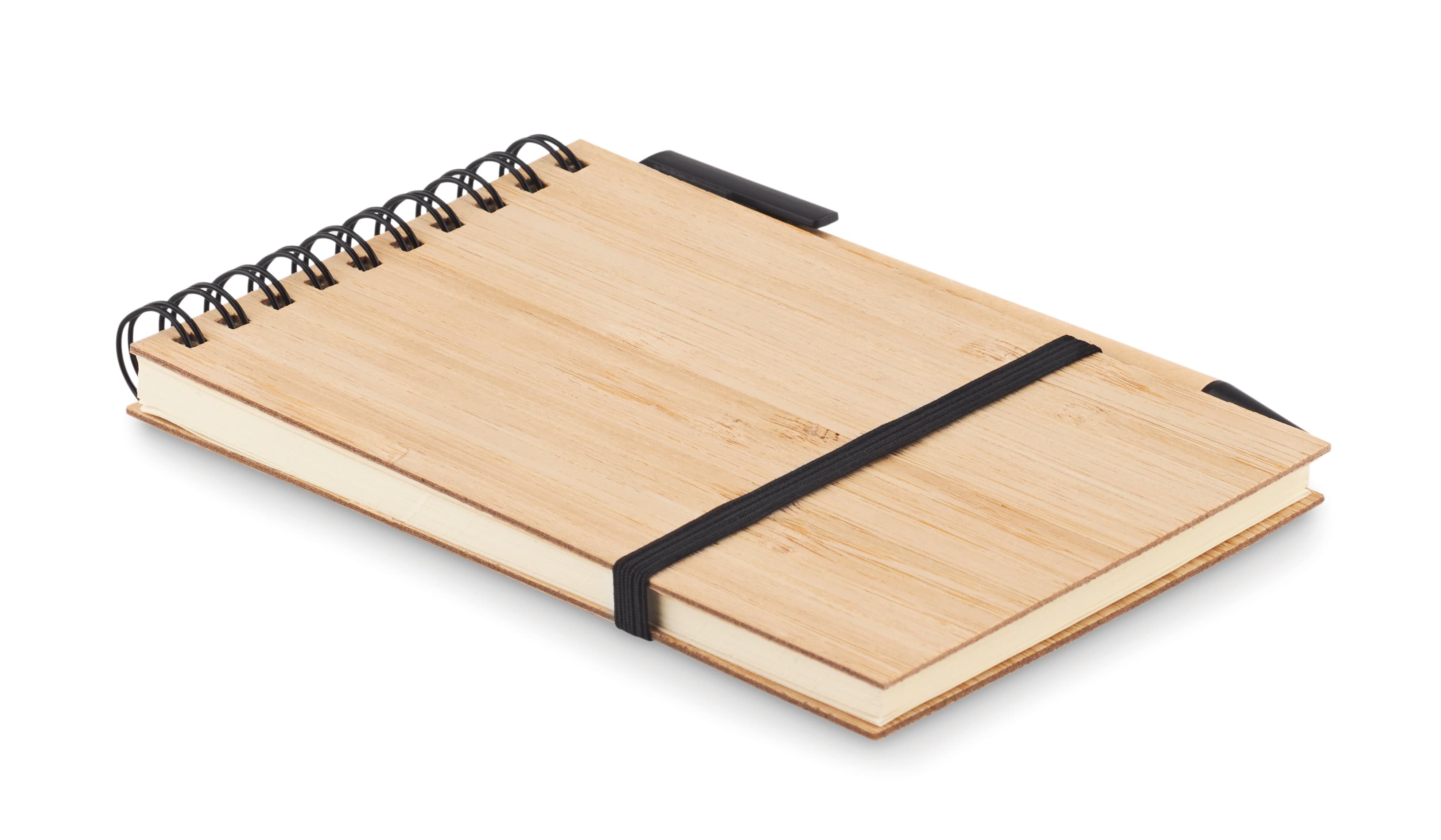 Recycled A6 Bamboo Notepad With Pen