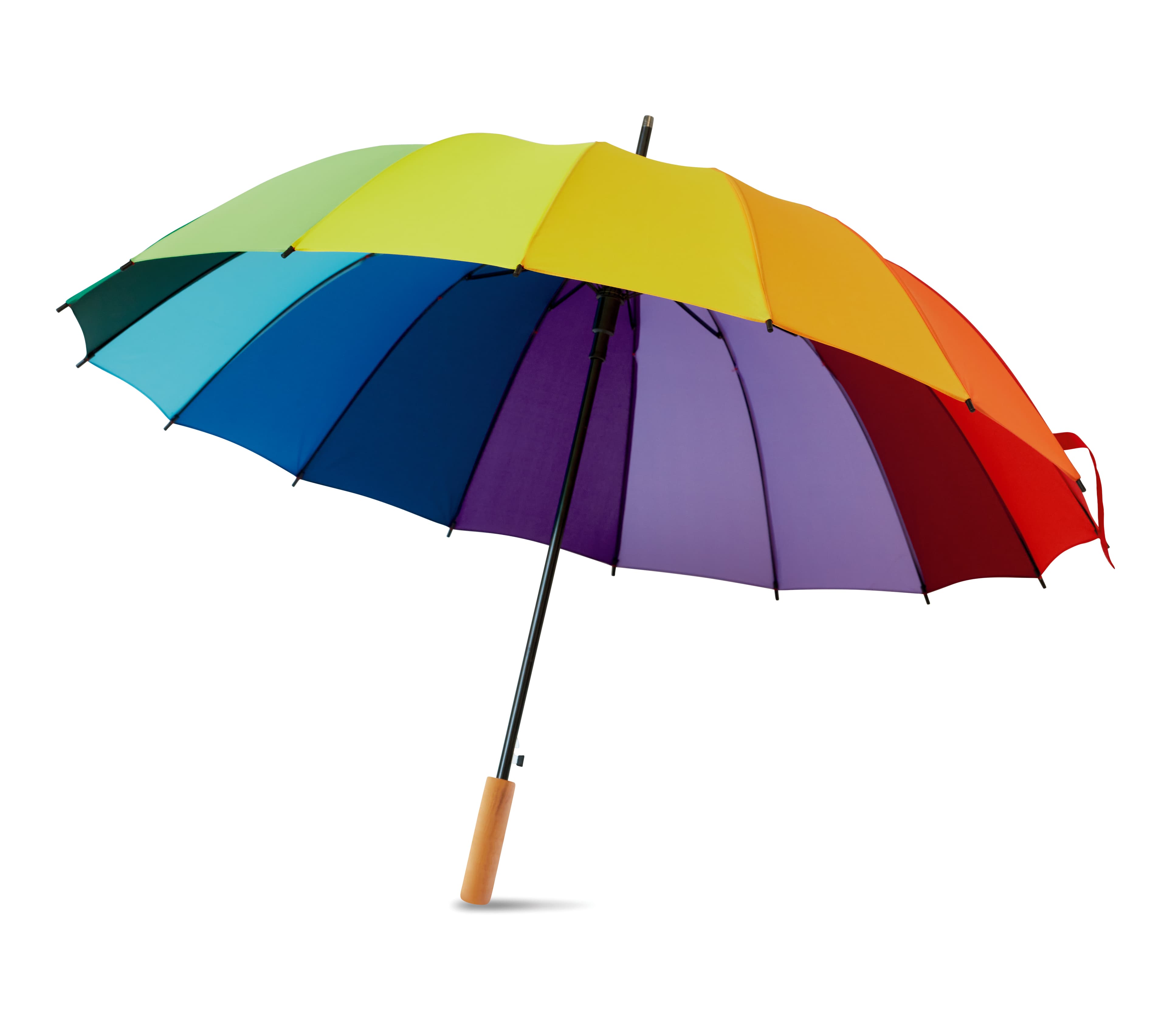 Promotional 27 Inch Rainbow Umbrella