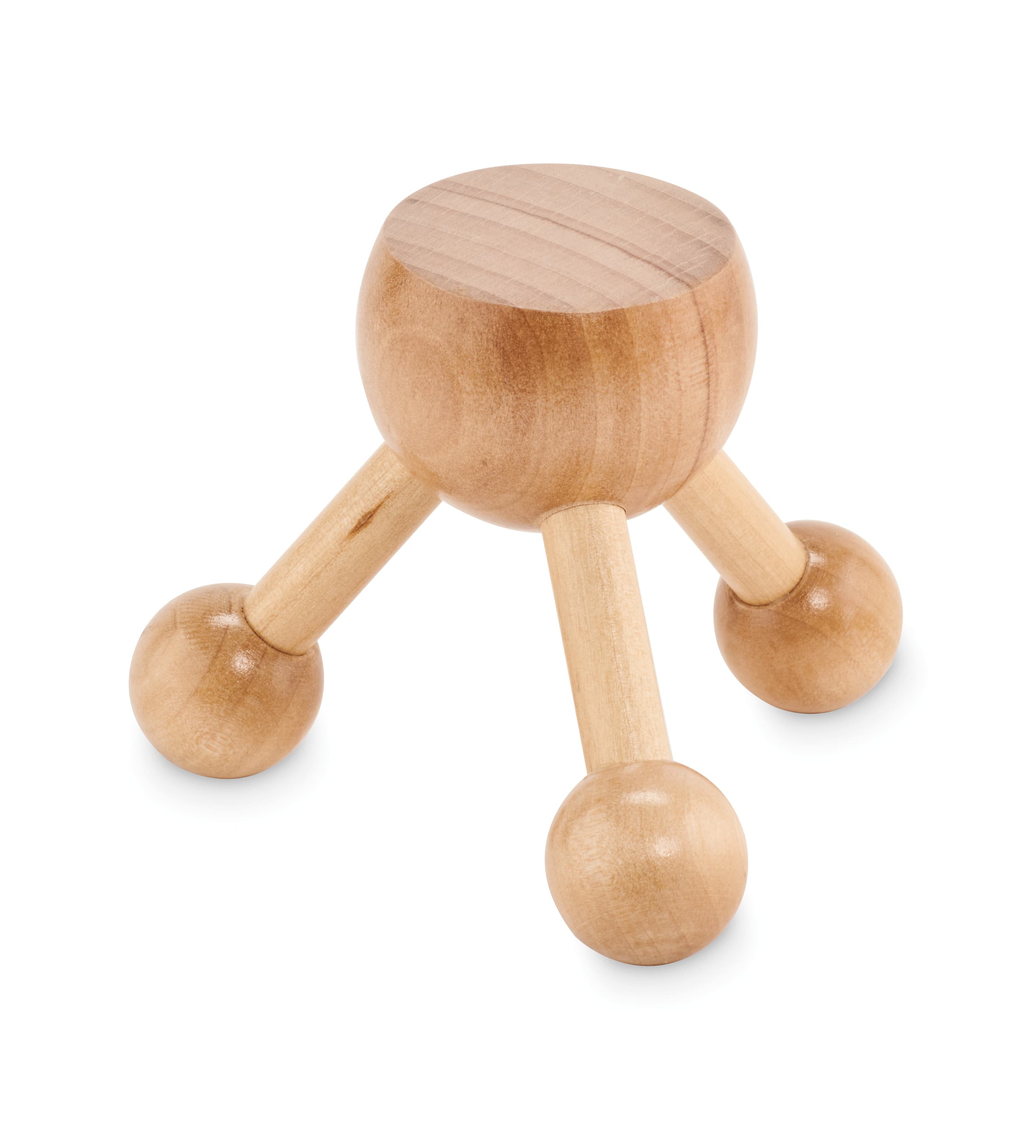 Promotional Hand Held Massager In Wood