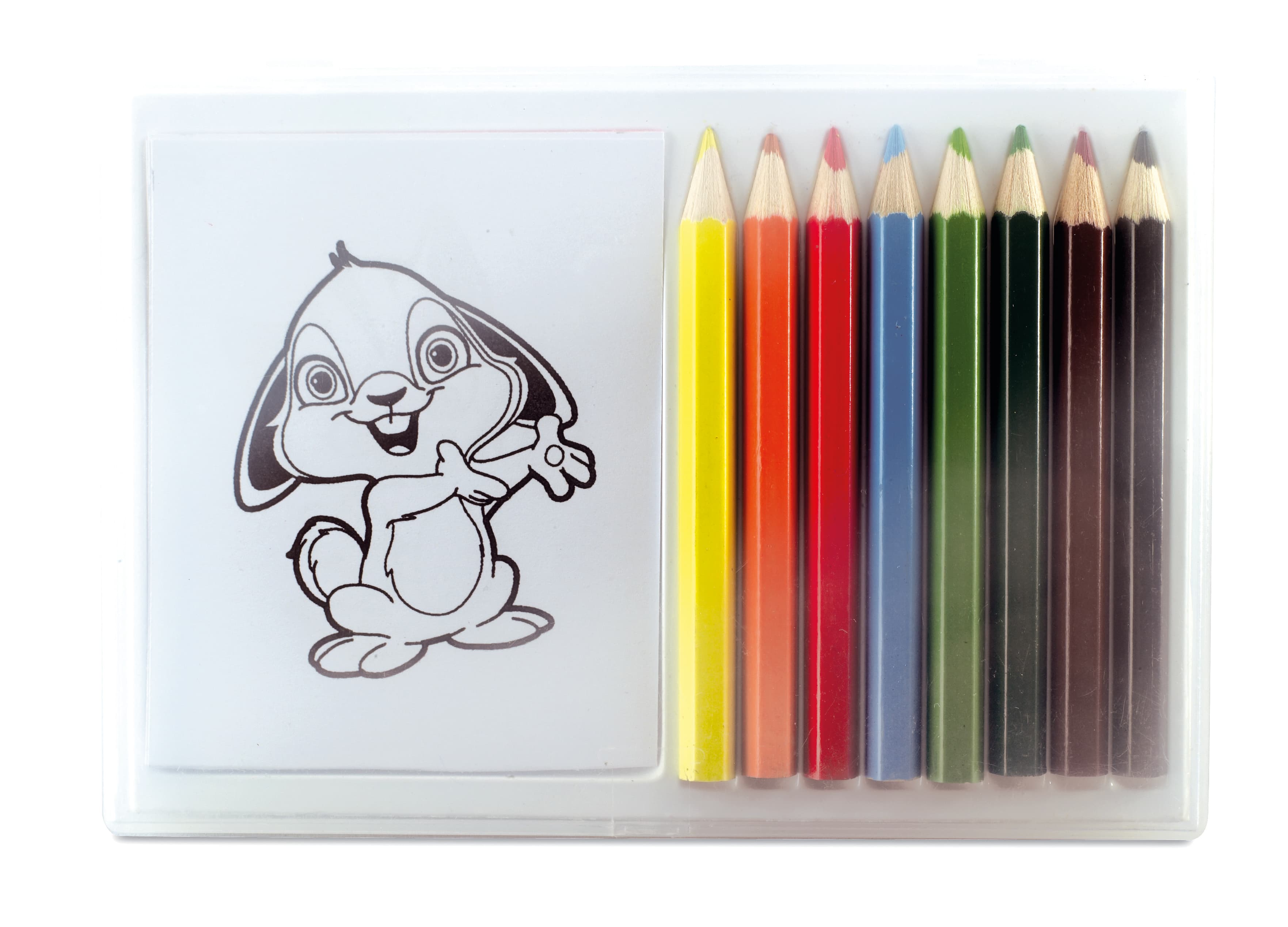Recycled Wooden Pencil Colouring Set