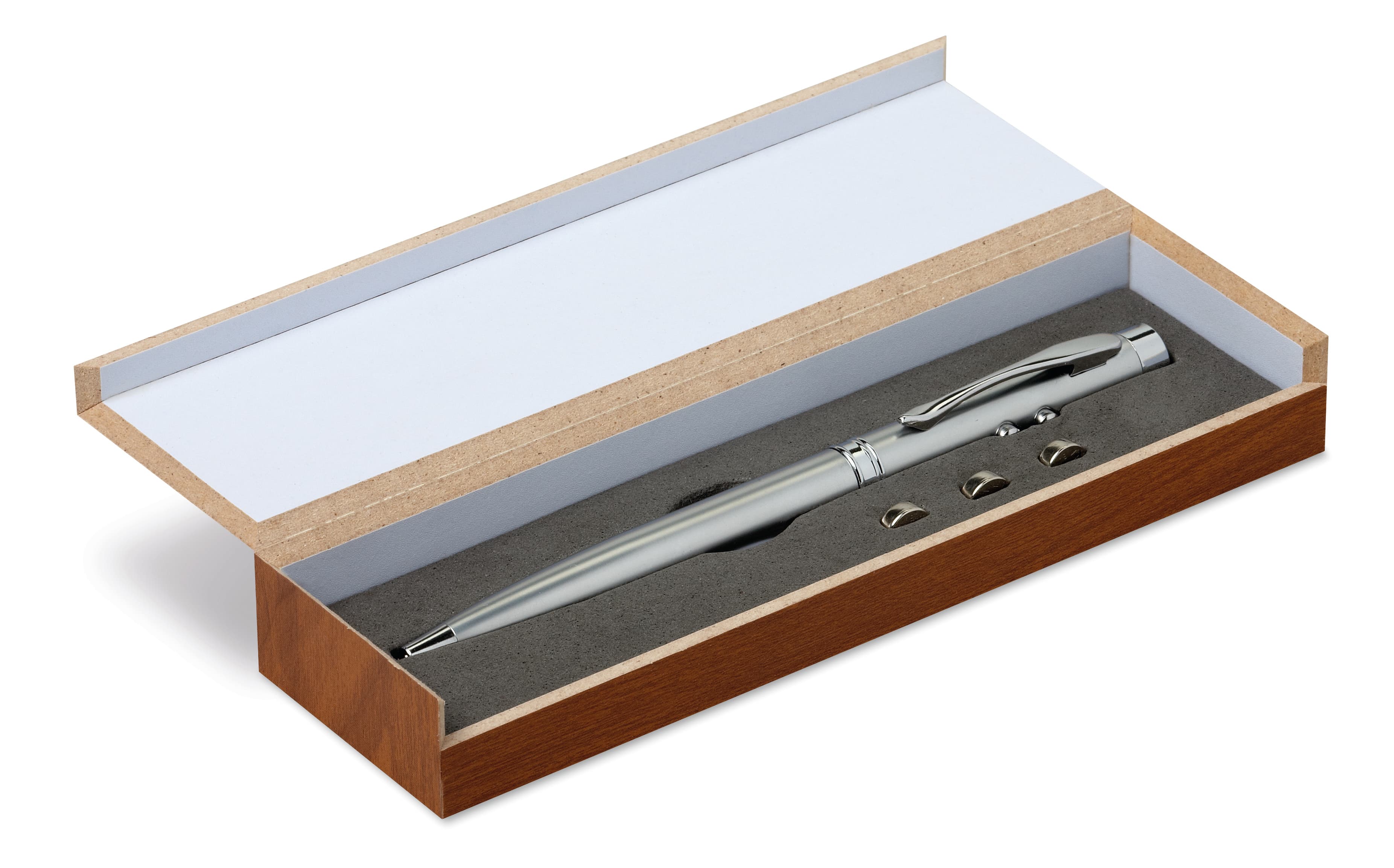 Laser Pointer In Wooden Box