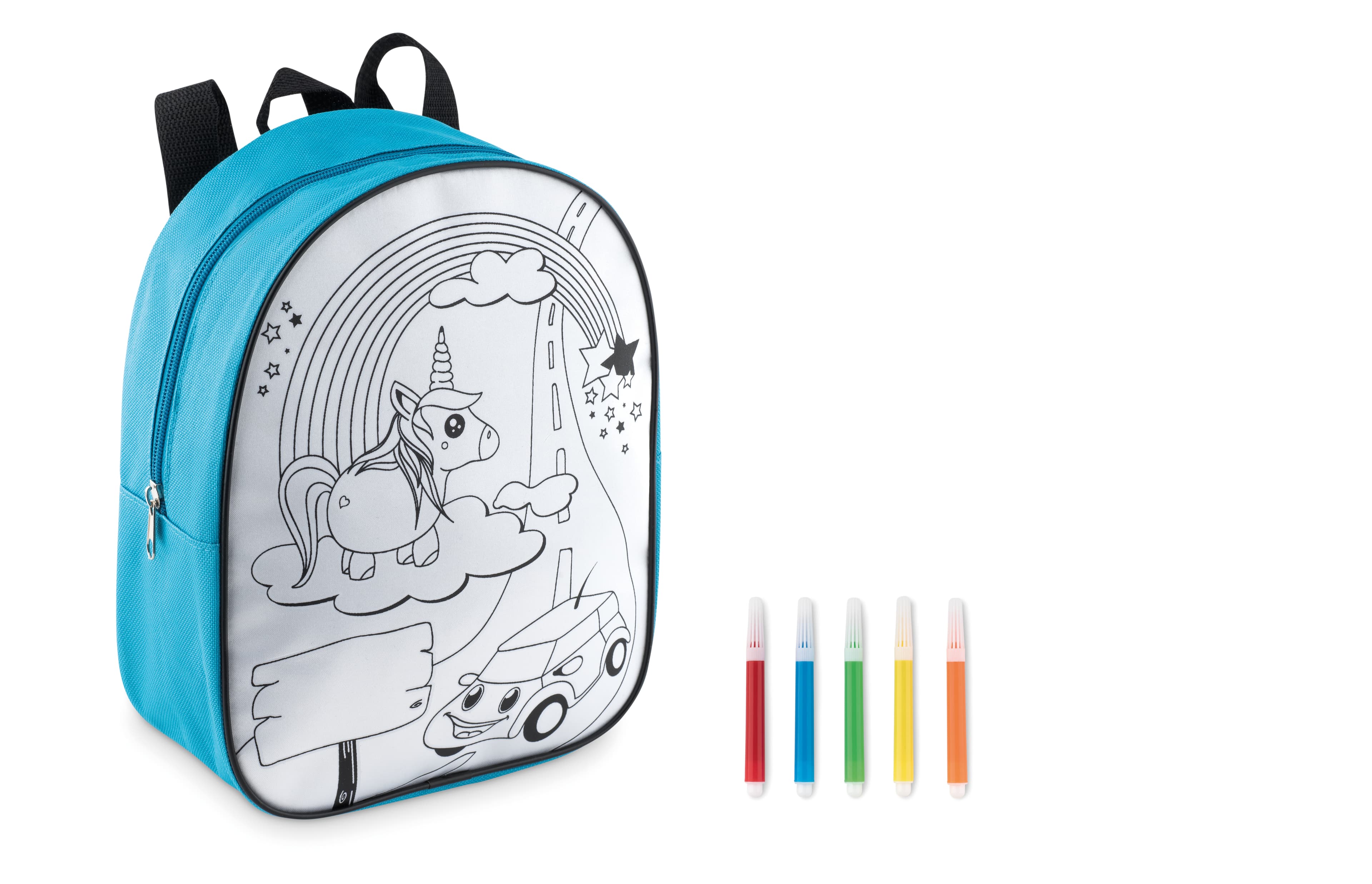 Backpack With 5 Markers