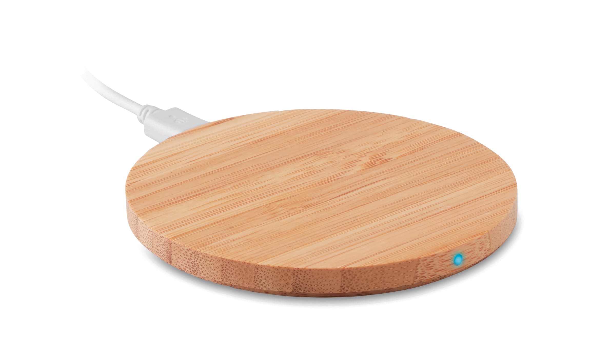 Branded Wireless Charger Bamboo 5w