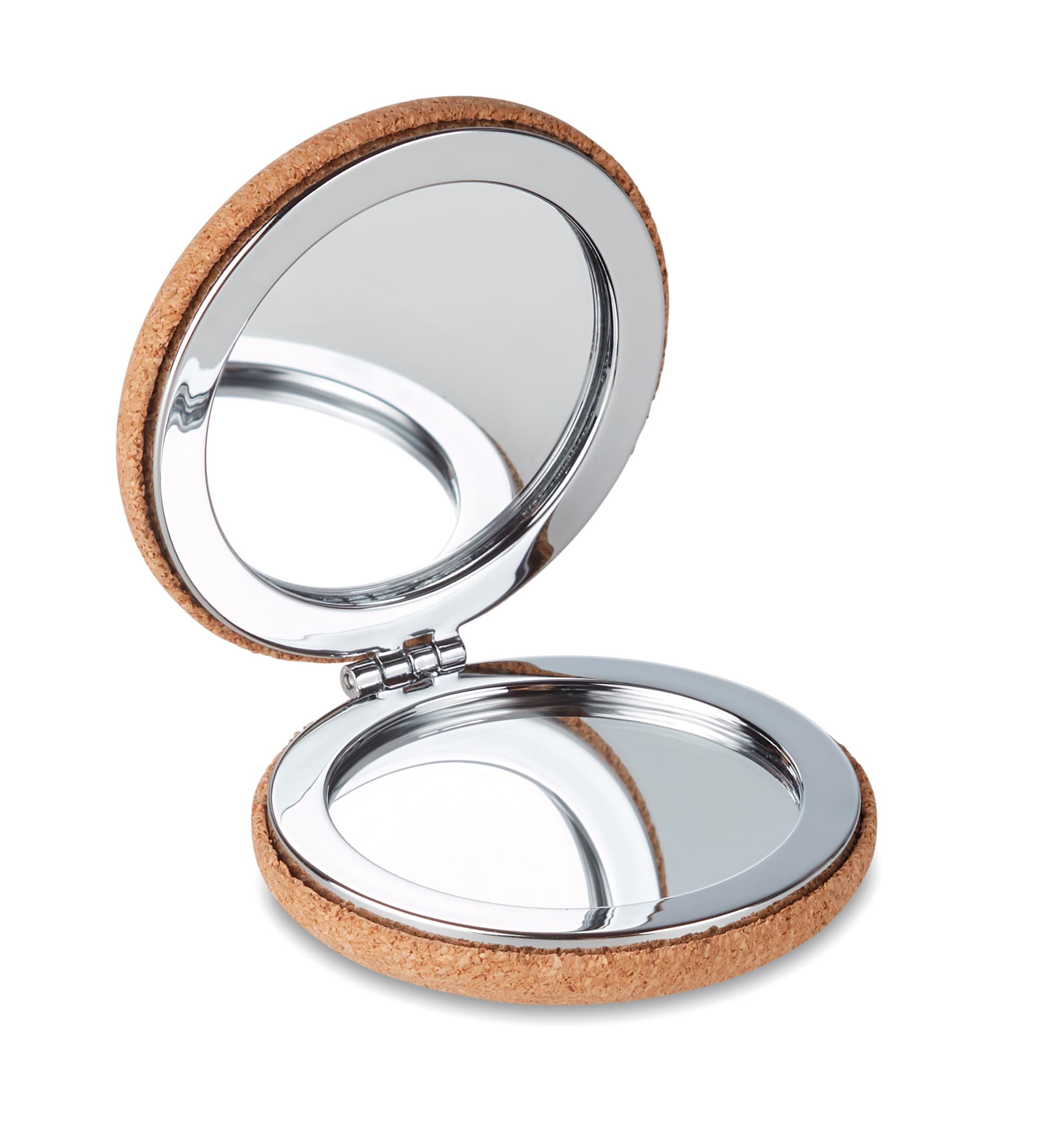 Pocket Mirror With Cork Cover