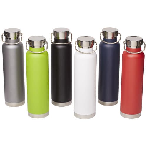 Custom Printed Thor 650 ml copper vacuum insulated sport bottle