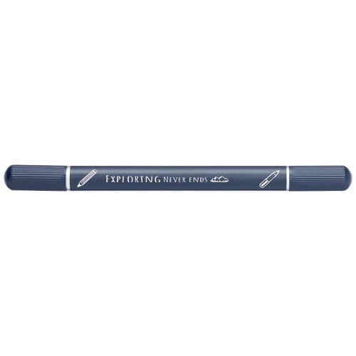 Personalised Skribo ballpoint pen and notebook set