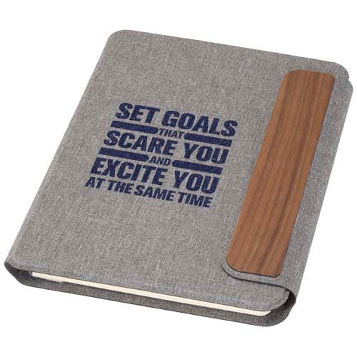 Branded Andean A5 RCS recycled portfolio 