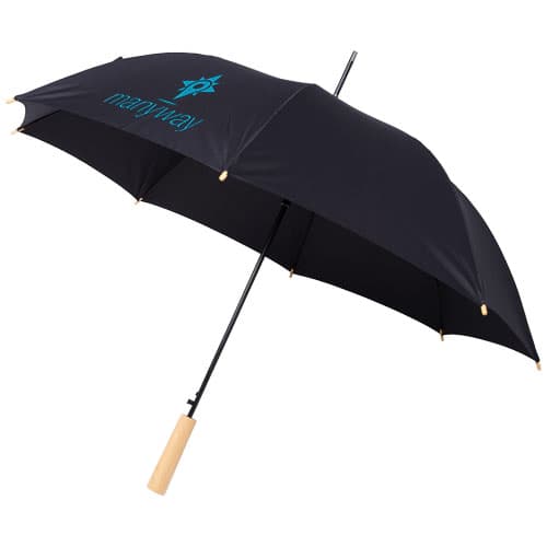 Personalised Alina 23" auto open recycled PET umbrella