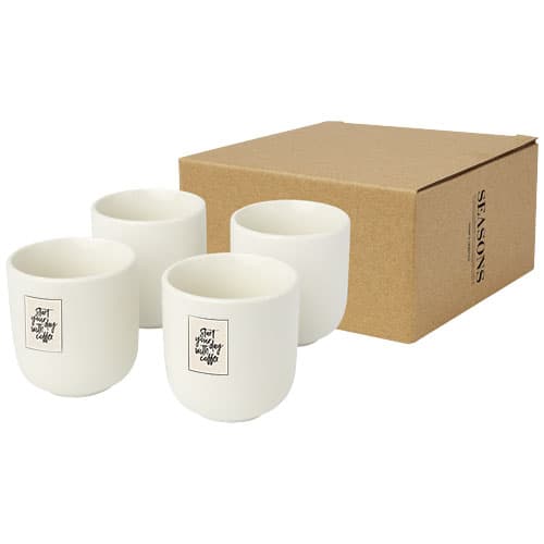 Custom Printed Male 4-piece 90 ml espresso cup 