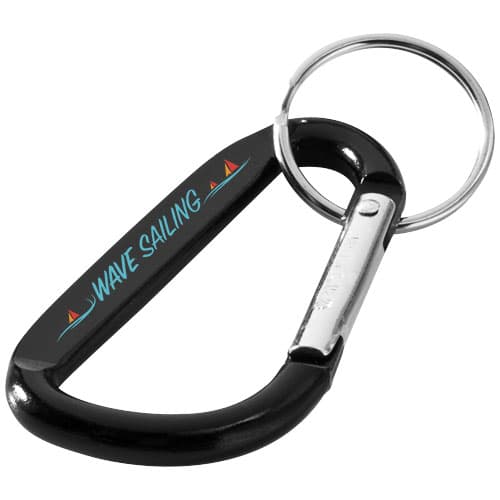 Promotional Timor carabiner keychain
