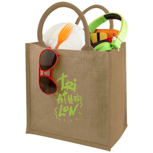 Custom Branded Chennai jute tote bag 16L
