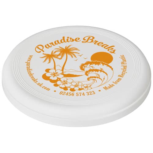 Crest recycled flying disc