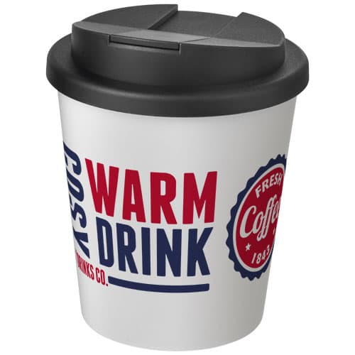 Custom Printed Americano® Espresso 250 ml tumbler with spill-proof lid
