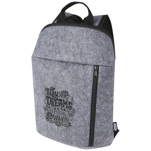 Felta GRS recycled felt cooler backpack 7L