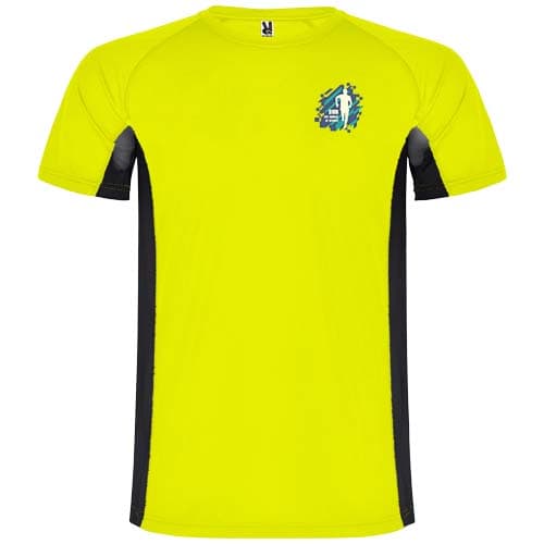 Shanghai 140 g/m² short sleeve men's sports t-shirt