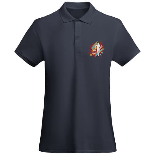 Prince 210 g/m² organic cotton short sleeve women's polo