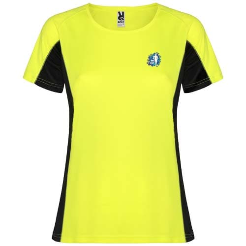 Shanghai 140 g/m² short sleeve women's sports t-shirt