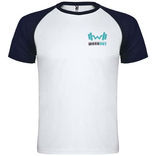 Indianapolis 140 g/m² short sleeve unisex sports t-shirt