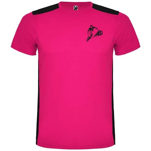 Detroit 130 g/m² short sleeve unisex sports t-shirt